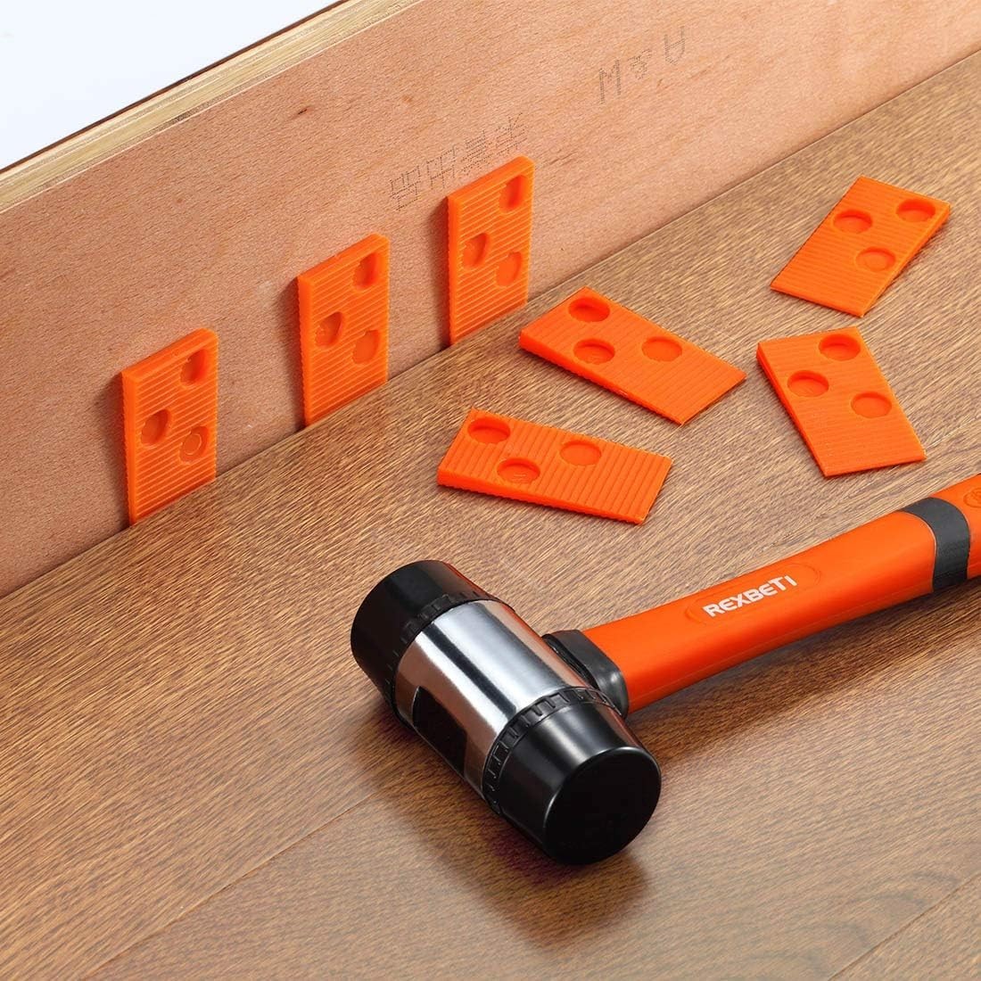 Comprehensive 44-Piece Laminate Flooring Installation Set with Mallet & Spacers
