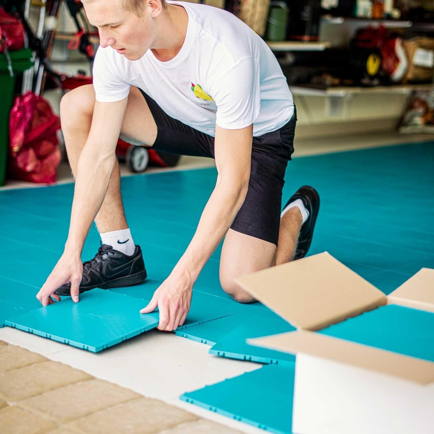 High Durability Colored Tiles – Roller Skate & Dance Floor//