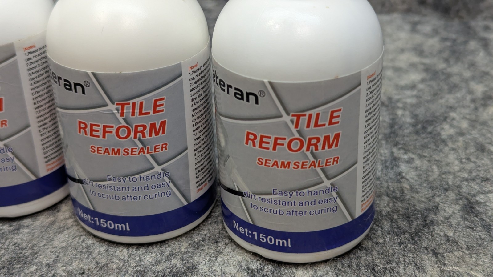 3 TILE REFORM Waterproof Tile Filler seam agent – Gap filler sealer repair glue