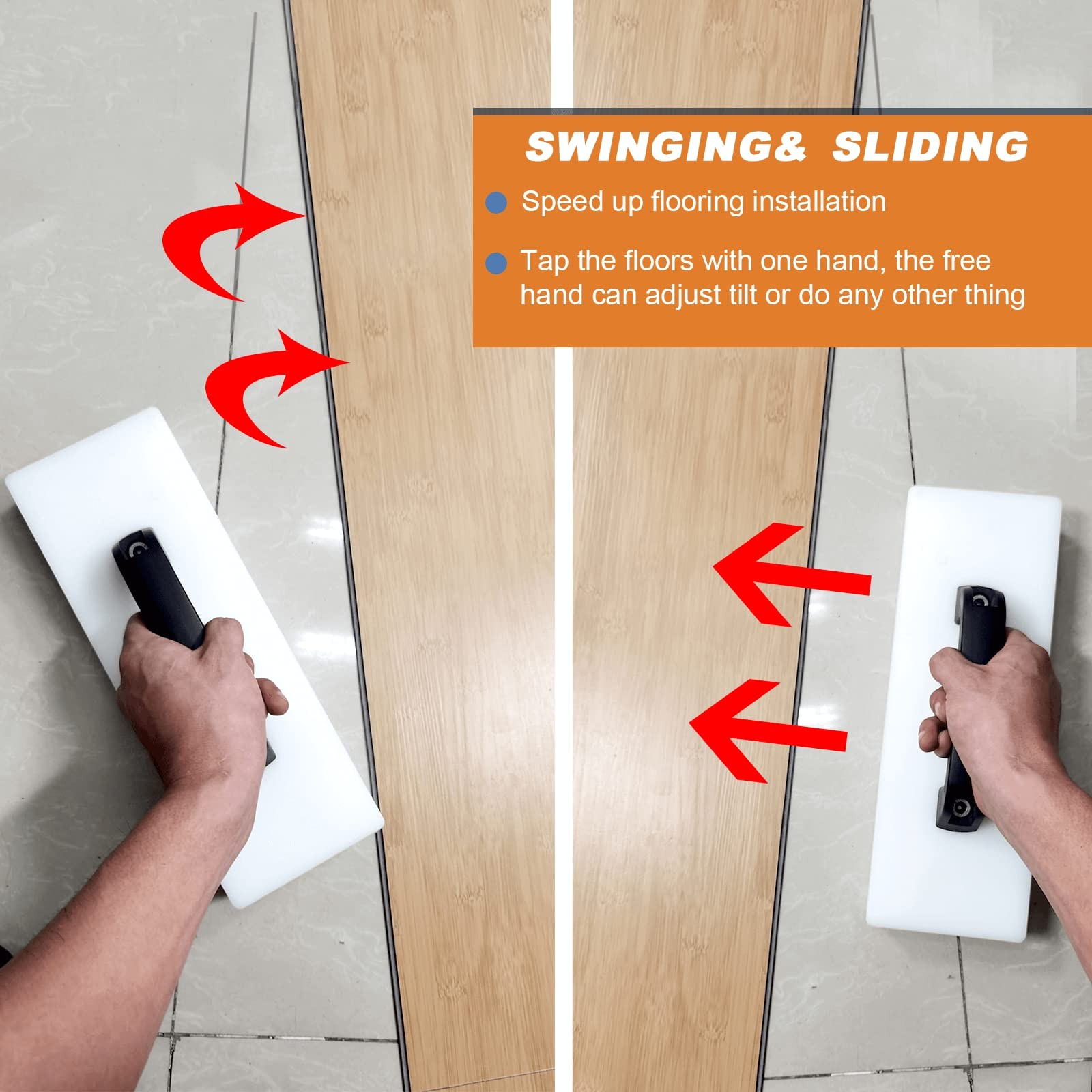 Heavy Duty Flooring Tapping Block – Suitable for Laminate, Vinyl, Hardwood & …