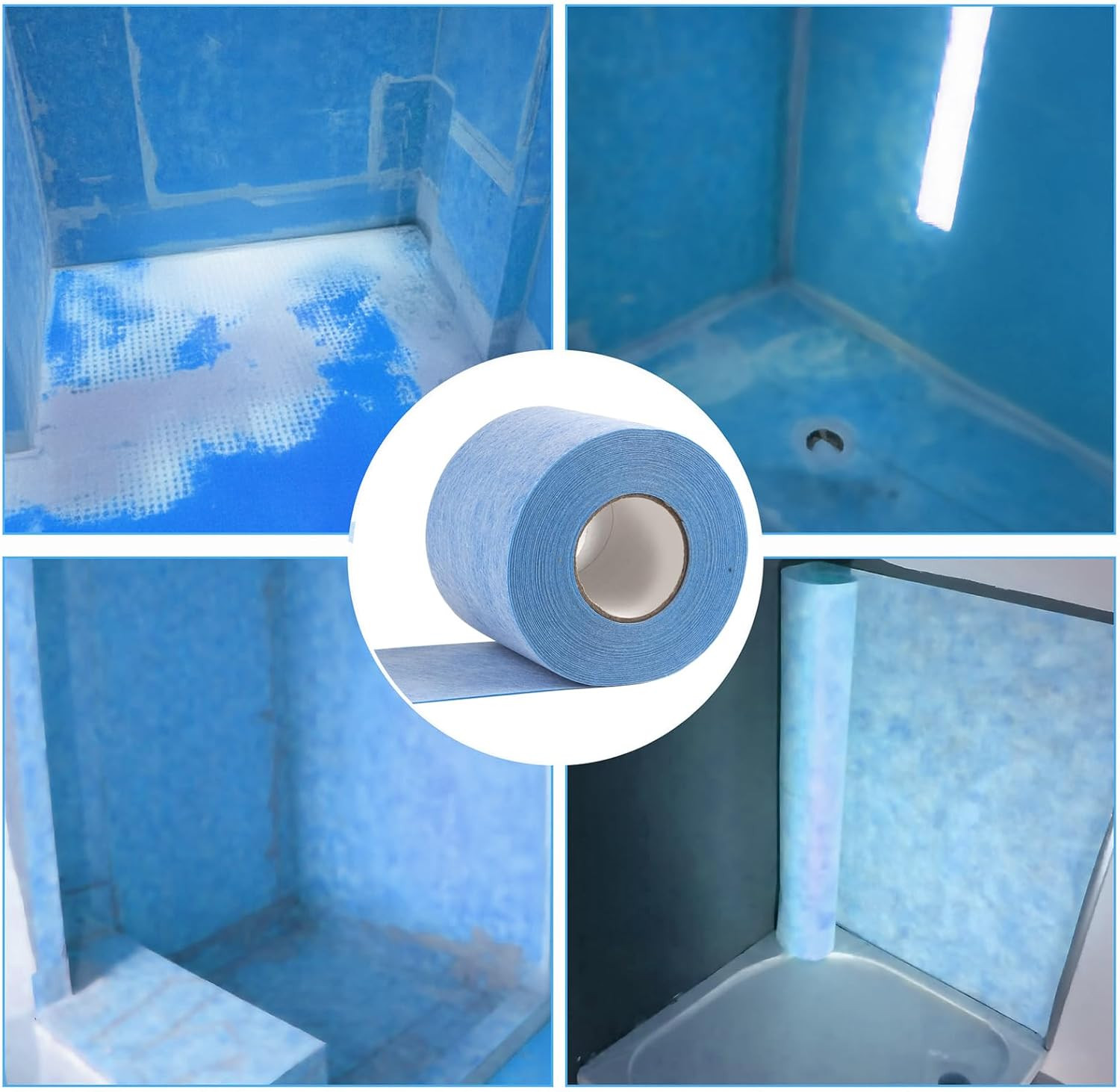 Professional Waterproof Membrane for Shower,5In X 100Ft(42 Sq Ft), Superior Wate