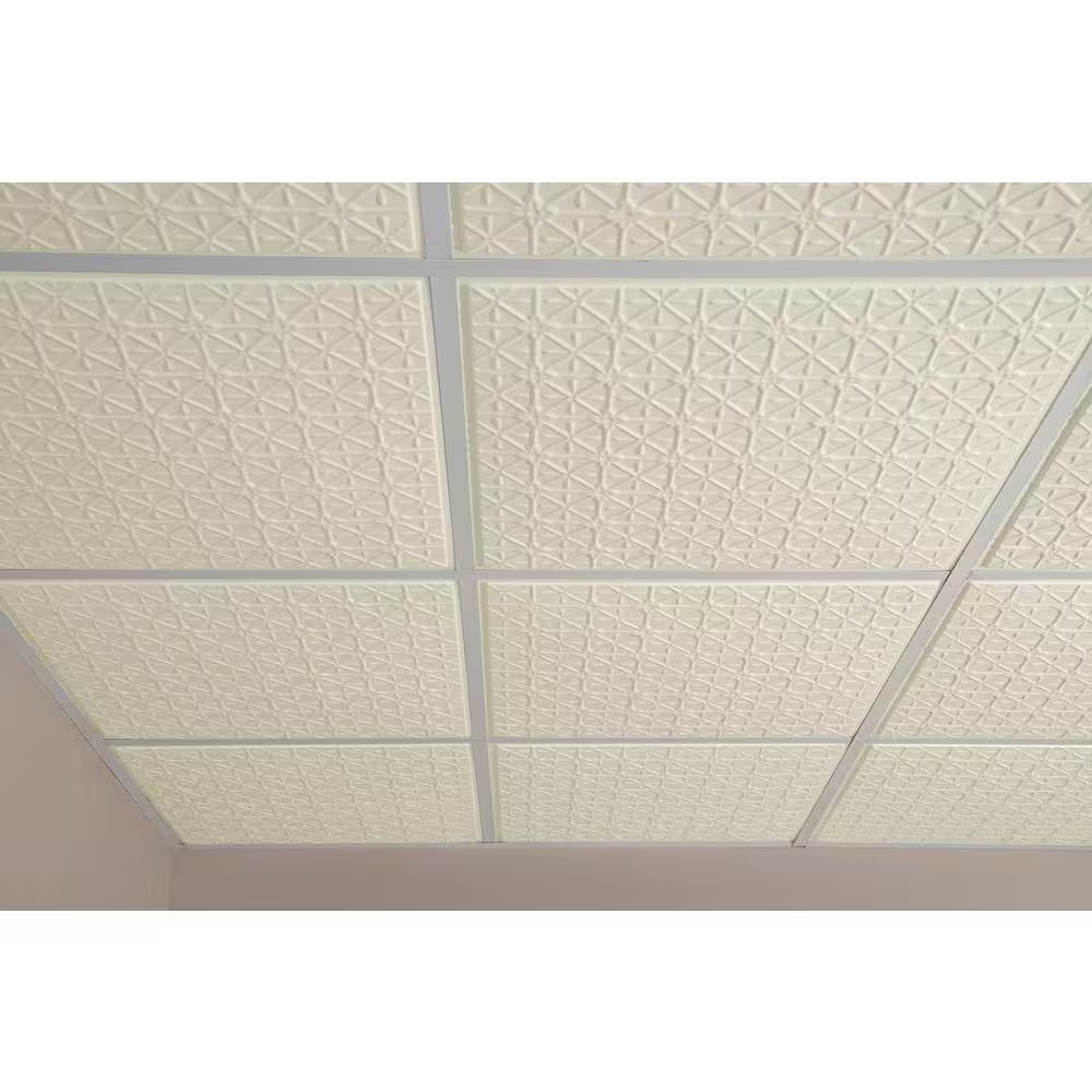 Continental 2 Ft. X 2 Ft. Lay-In or Glue-Up Ceiling Panel (Case of 6)
