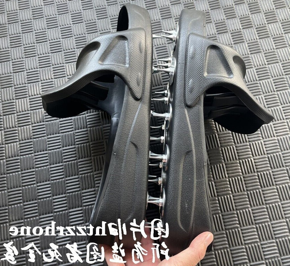 NEW Pair EVA Spiked Slipper Shoe Epoxy Ardit Self Leveling Floors Aeration Latex