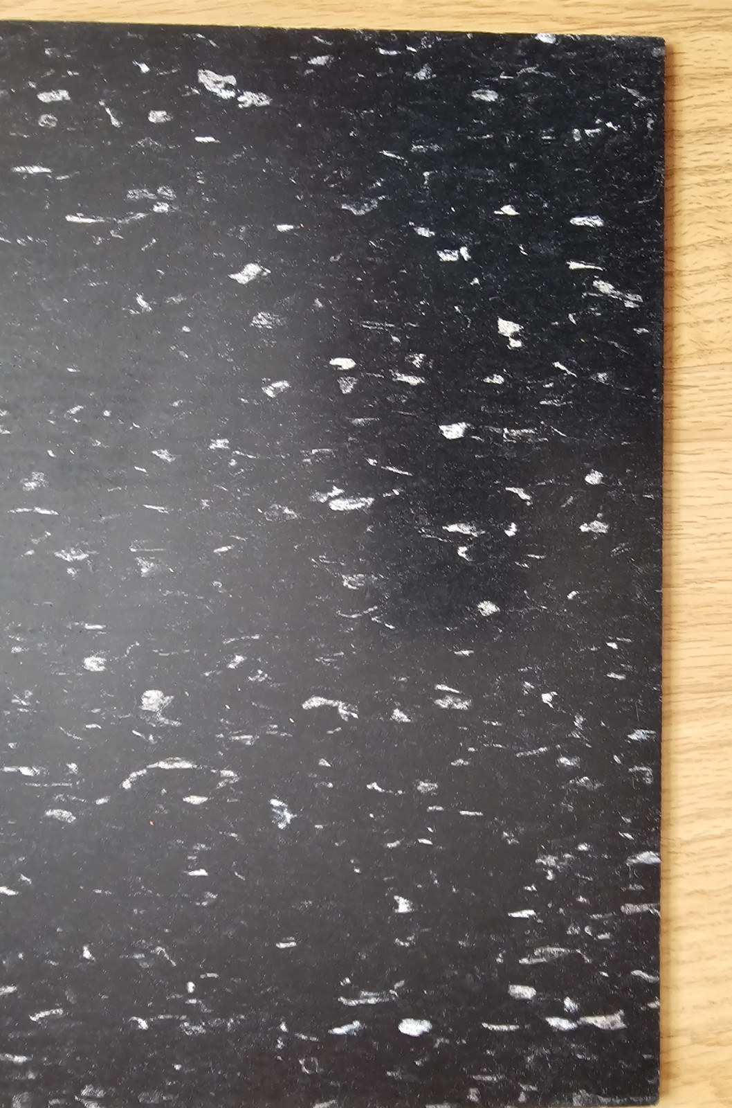Flextile Commercial Vinyl Composition Tile 12×12 Black White Speckle VCT Lot 22