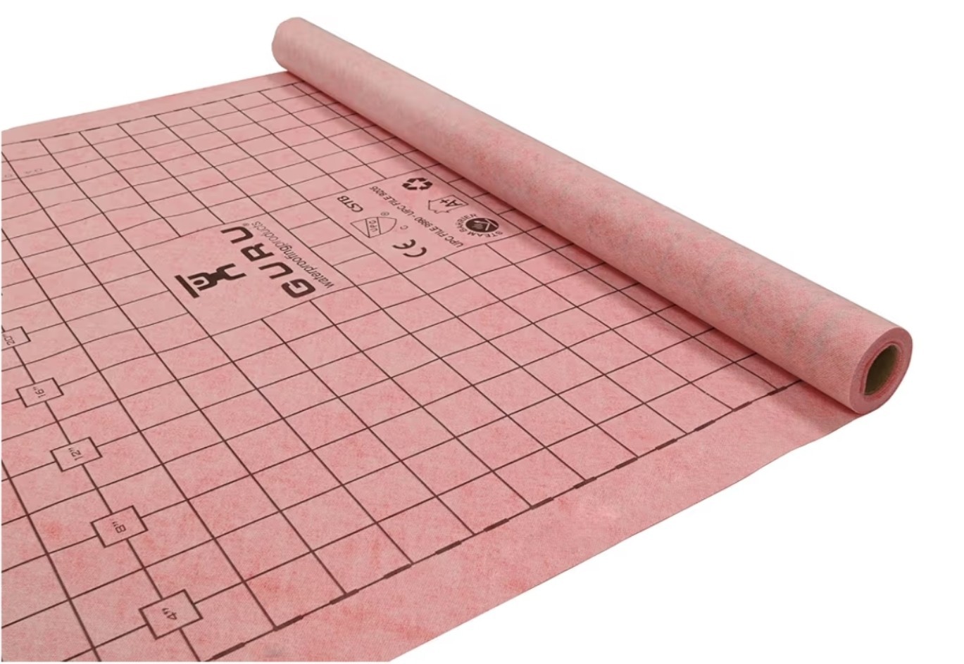 GURU USA Water-Stop Waterproofing Membrane 108 Sq/ft