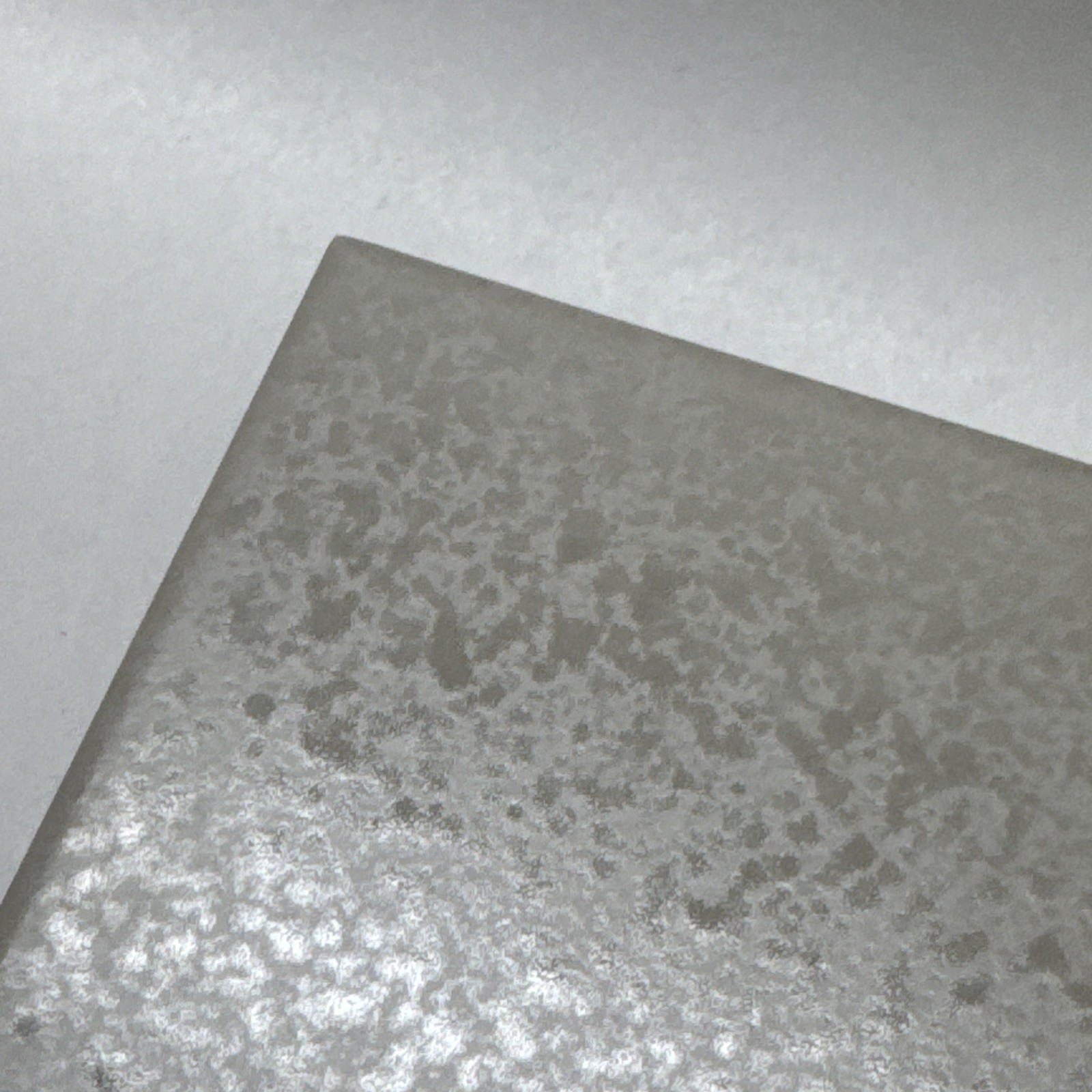 Florida Tile 4 3/8 Vintage FT Ceramic Crystal Glazed 4×4 Tan Gray Mottle Bone