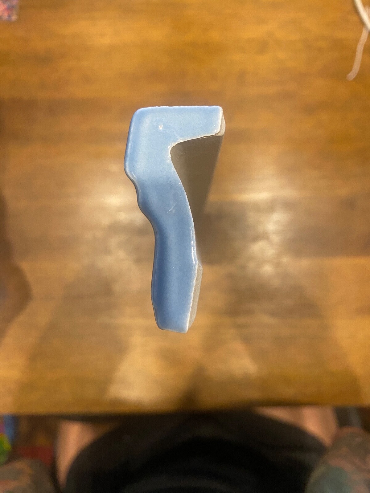 TILEBAR: CERA TILE 2″X12″ LOFT TORELLO BLUE CHAIR RAIL TILE DEADSTOCK OPENBOX