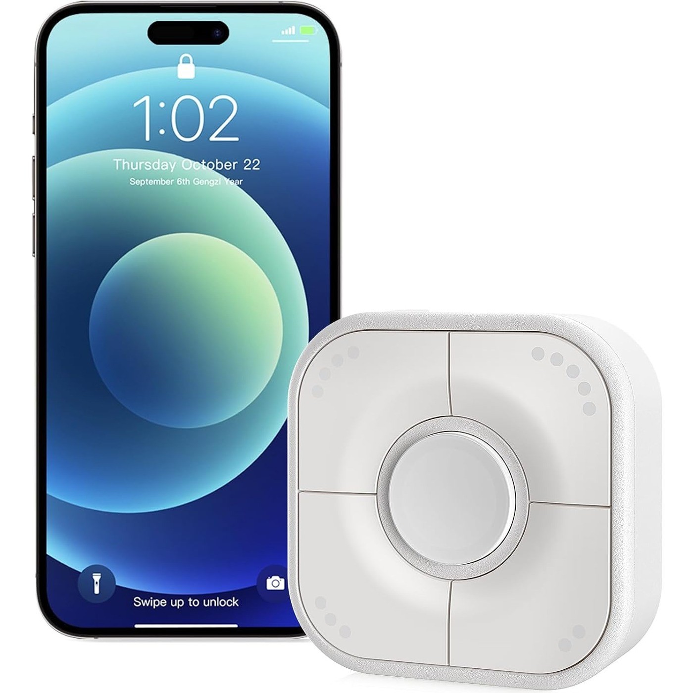 Onvis Smart Button, 5-Keys Smart Switch, Scene Controller, Compatible