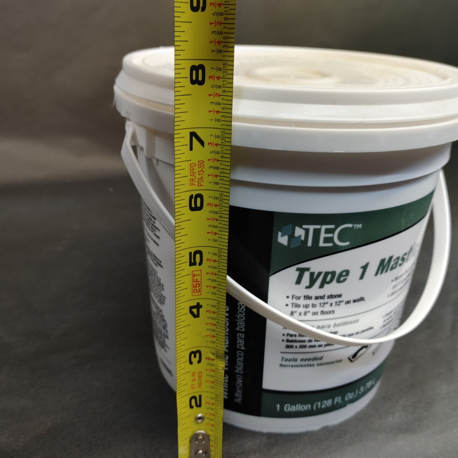 TEC Type 1 Mastic 1 Gallon White Tile Adhesive