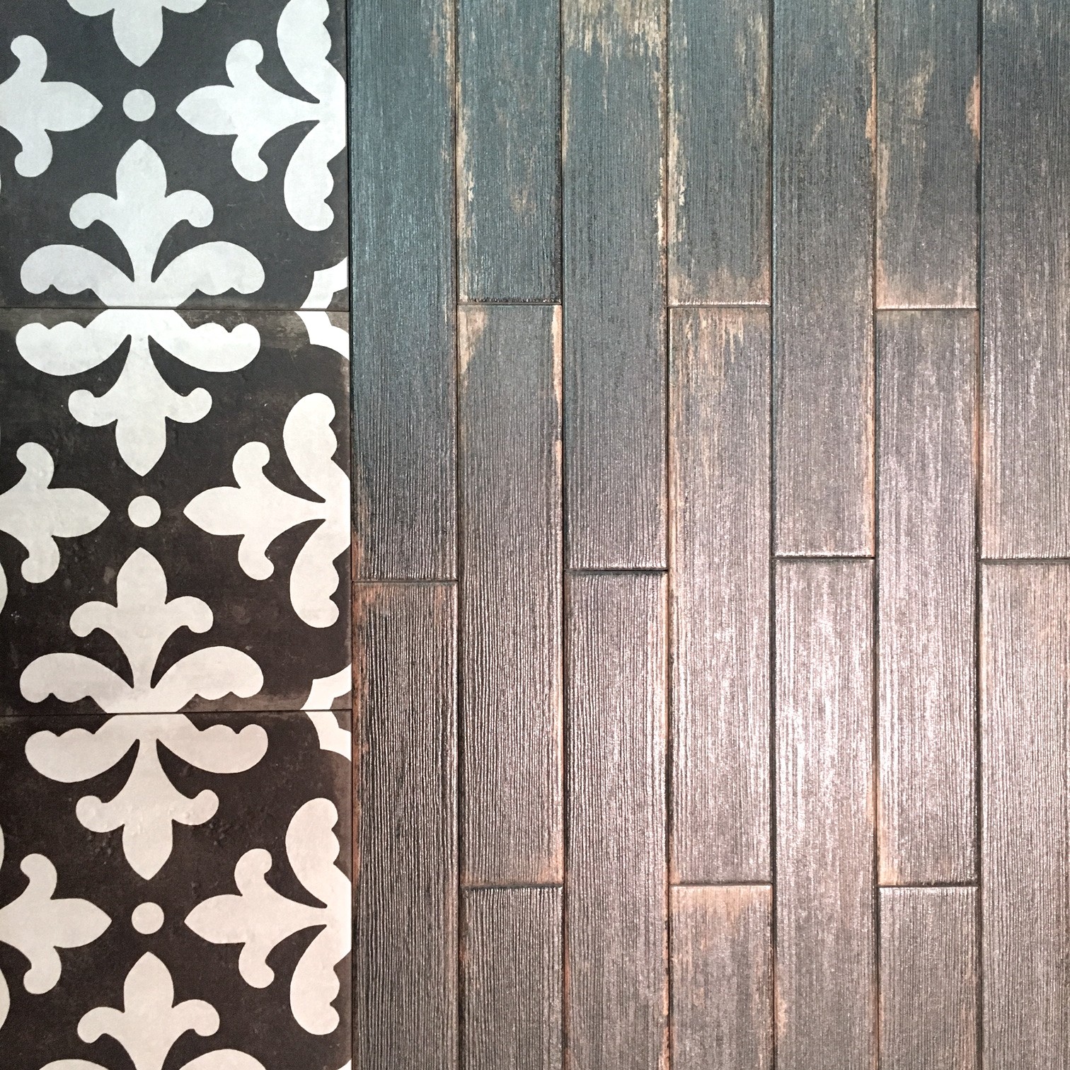 3.14 x 18 Atelier Series Blackwood Porcelain Plank Floor Tile (BOX OF 10)