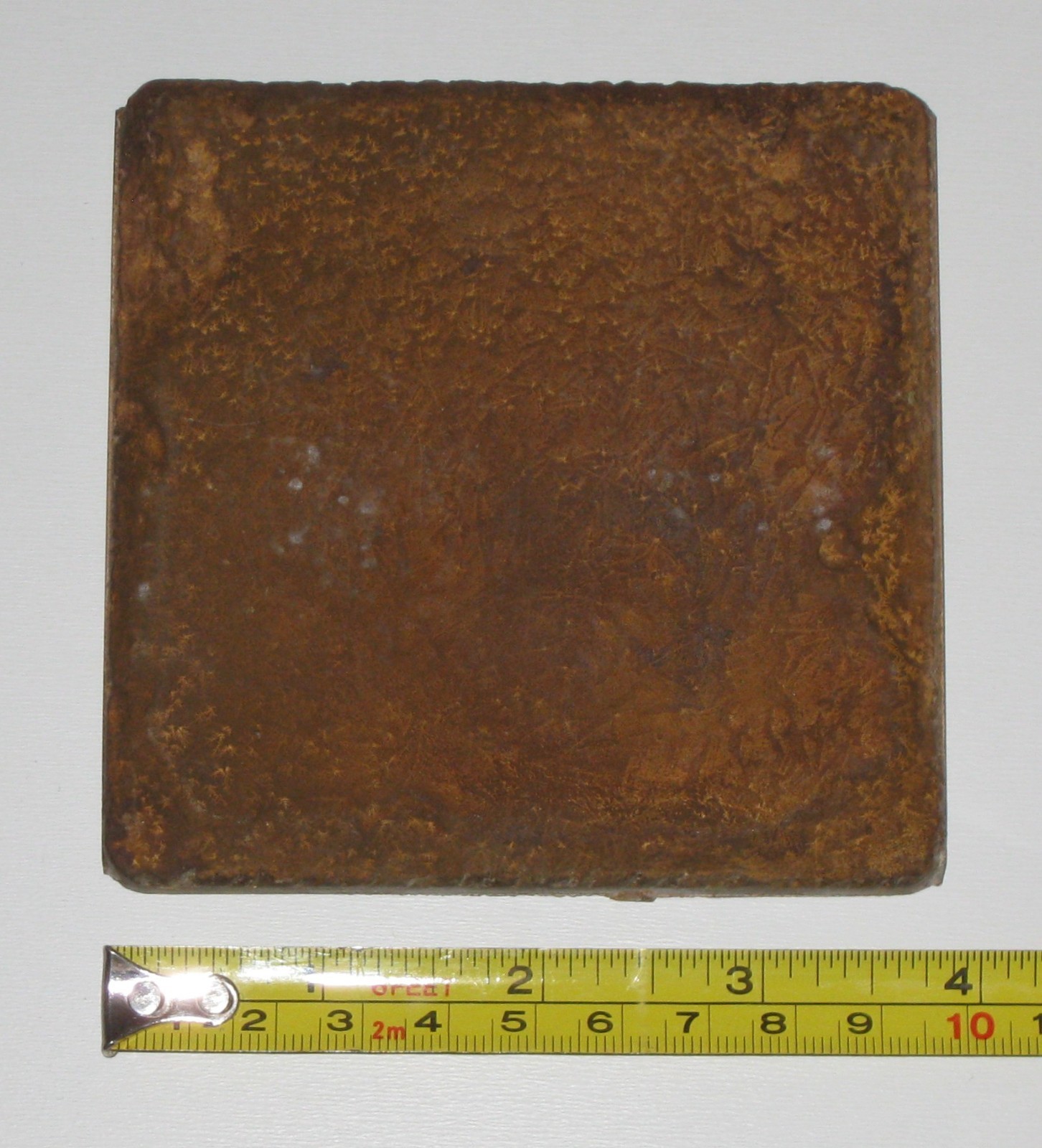 4″ x 4″ Henna Resin Deco Insert Accent Wall Tile -Lot of 16 pcs