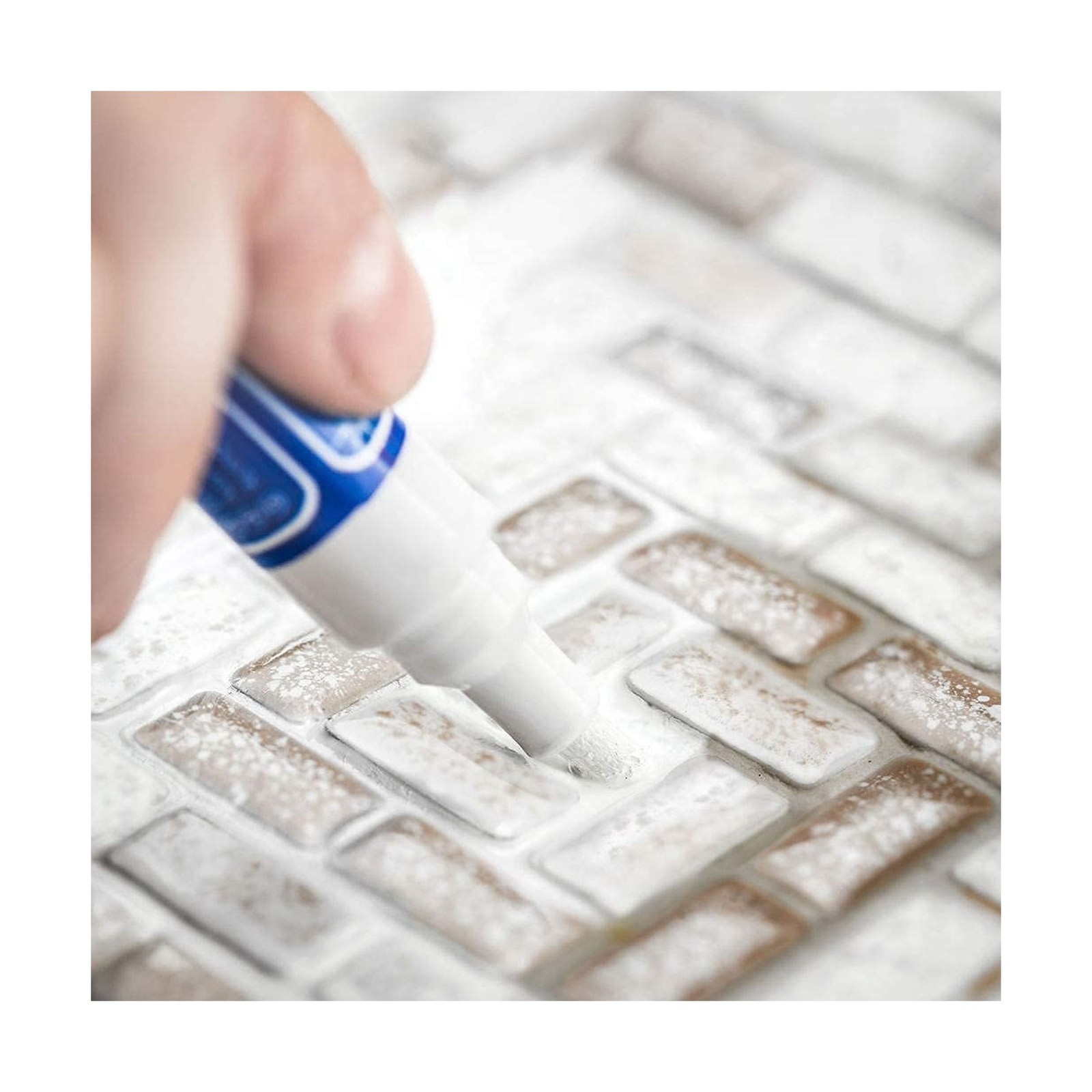Grout Pen White Tile Grout Paint Marker Replacement Tips: 5 Pack of Narrow 5m…