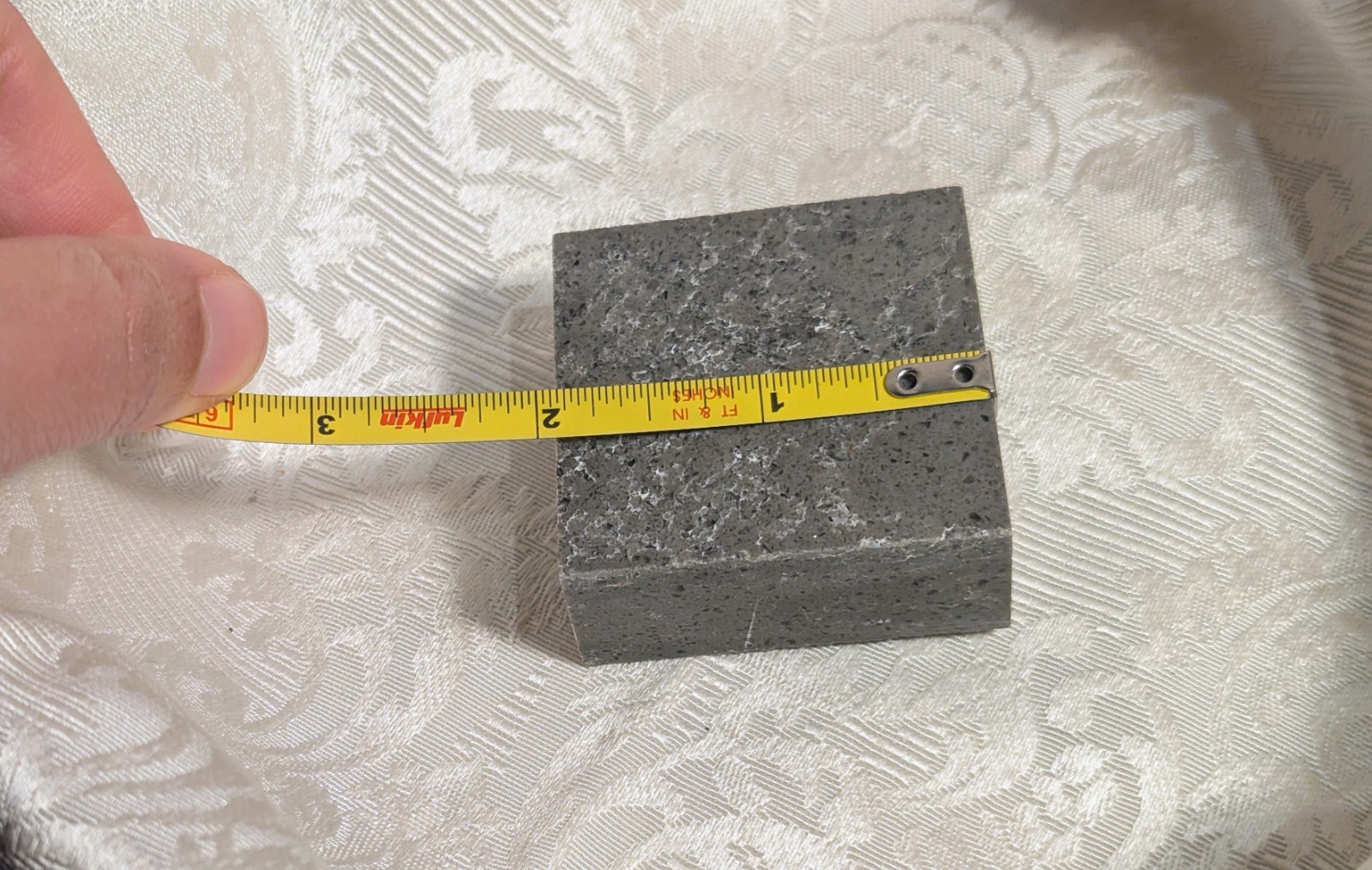 Corian Quartz Carbon Cement 2×2″ Premium Tile DuPont Engineered Stone – Craft
