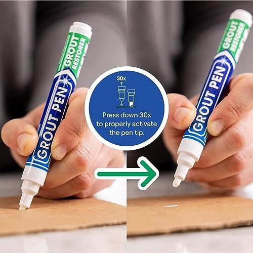 Grout Colorant and Sealer Pen White 5mm