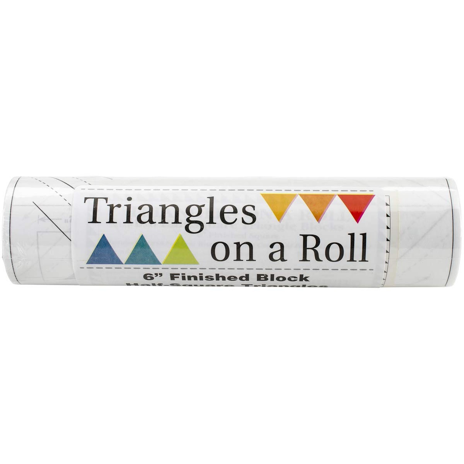 Triangles O na Roll 6in Half Square 50ft