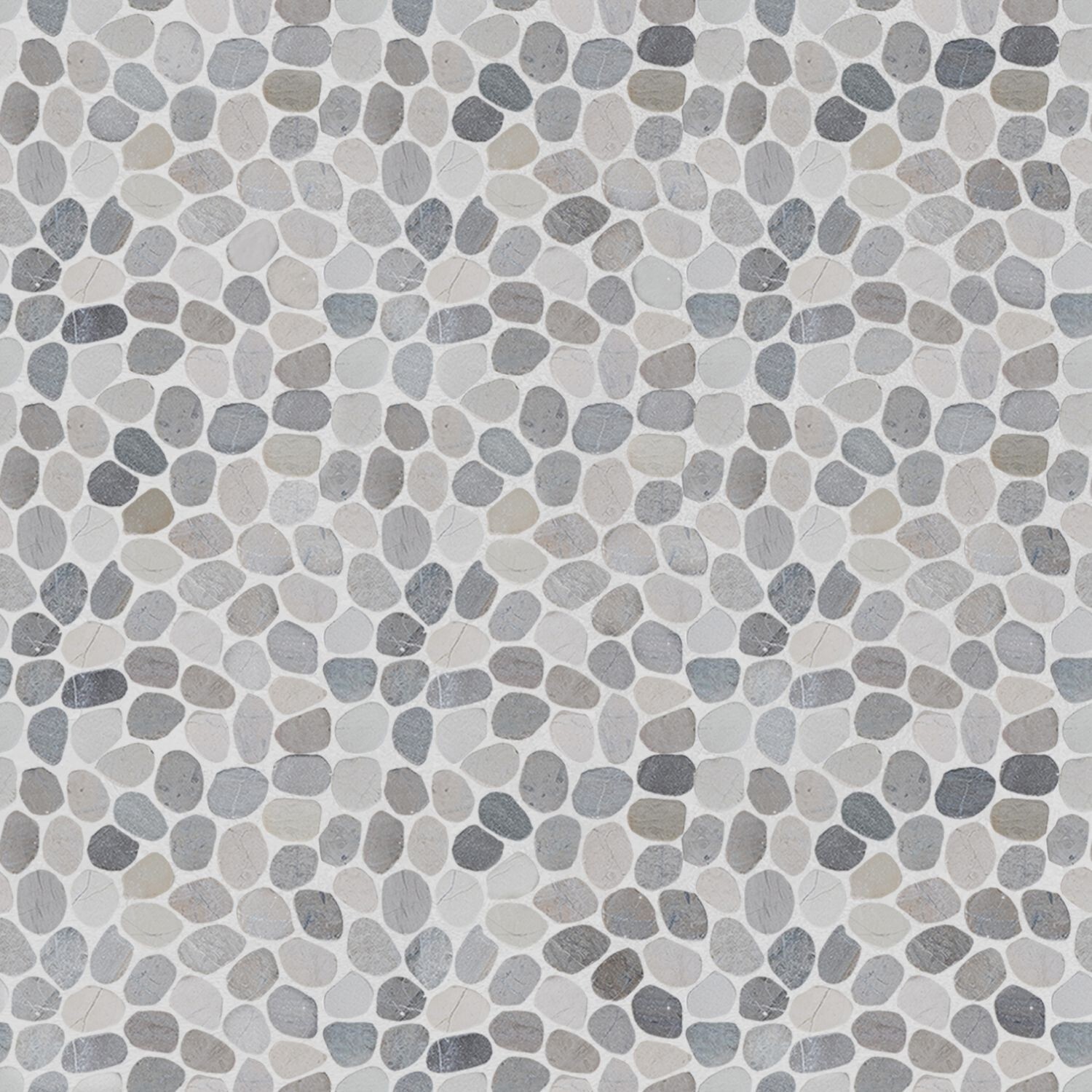 Cloud Sliced Pebble Mosaic Wall & Floor Tile ($10.48/SqFt)