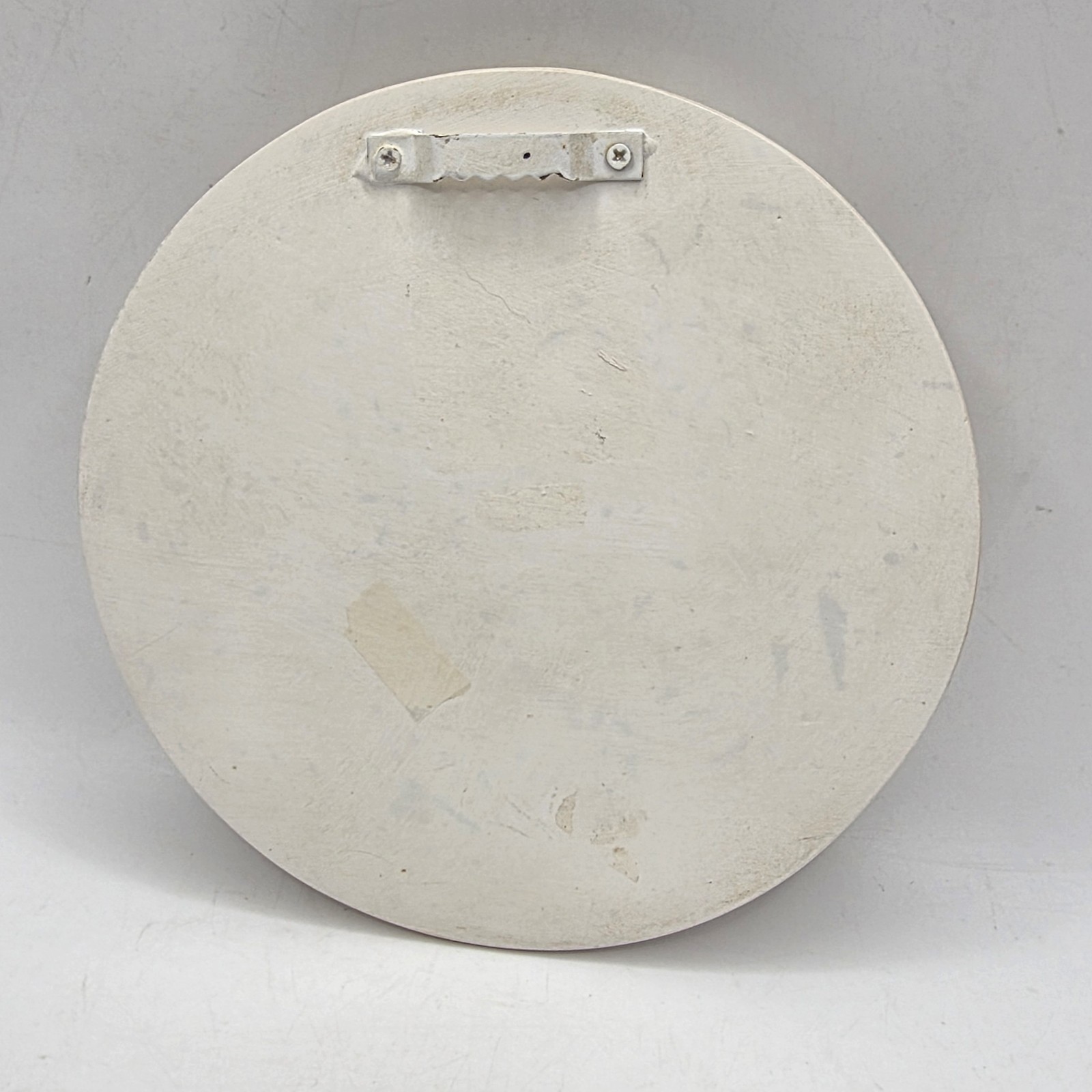 Plaster Rosette Modern Renaissance Raised Rellief 5-3/4″D Wall Hang