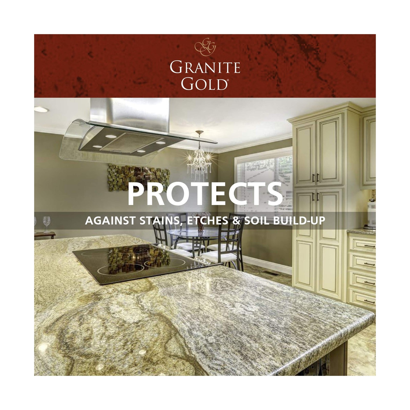 Granite Gold Water-Based Sealer Spray Protection for Granite, Marble, Travert…
