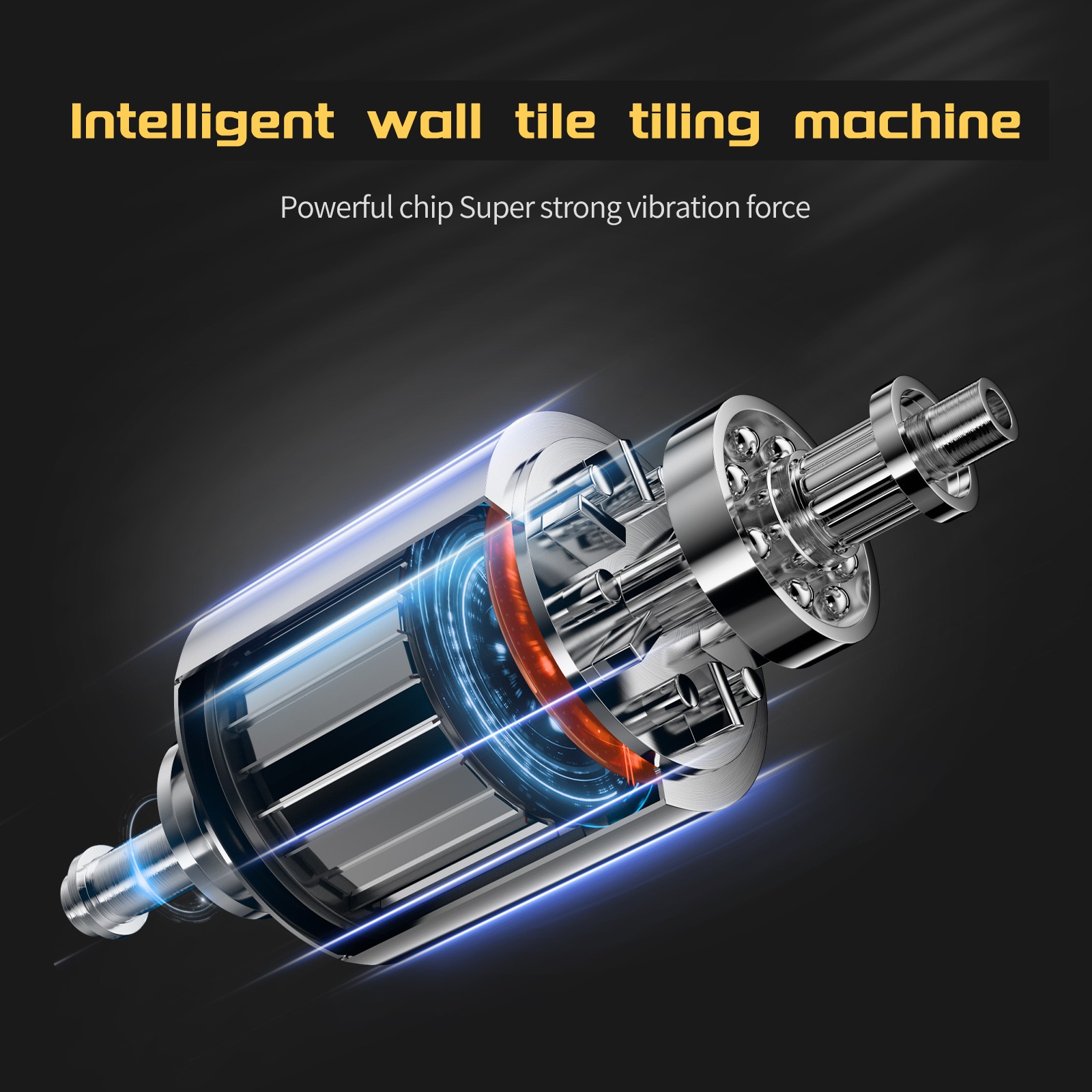 Cordless Tile Vibration Leveling Machine Tool for Dewalt 20V Battery DCB208-2