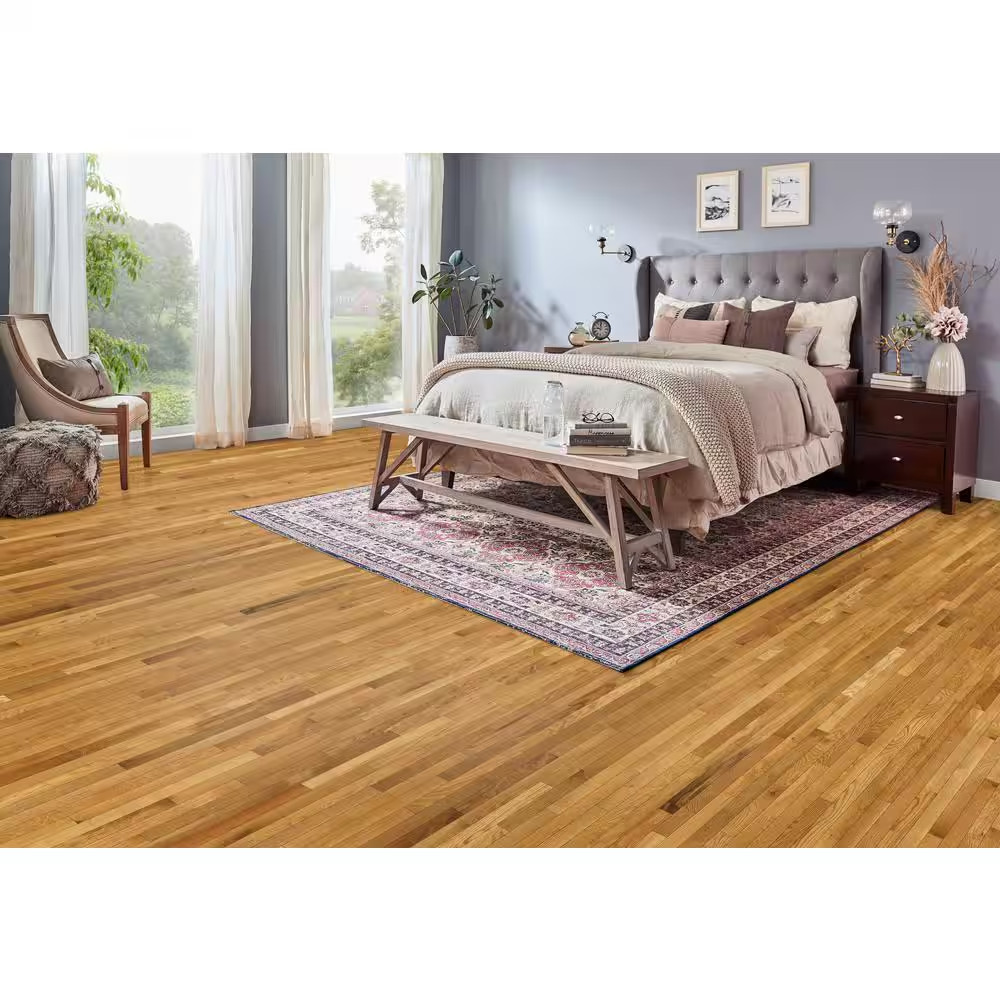 American Home Butterscotch Oak 3/4 In. T X 2-1/4 In. W Smooth Solid Hardwood …