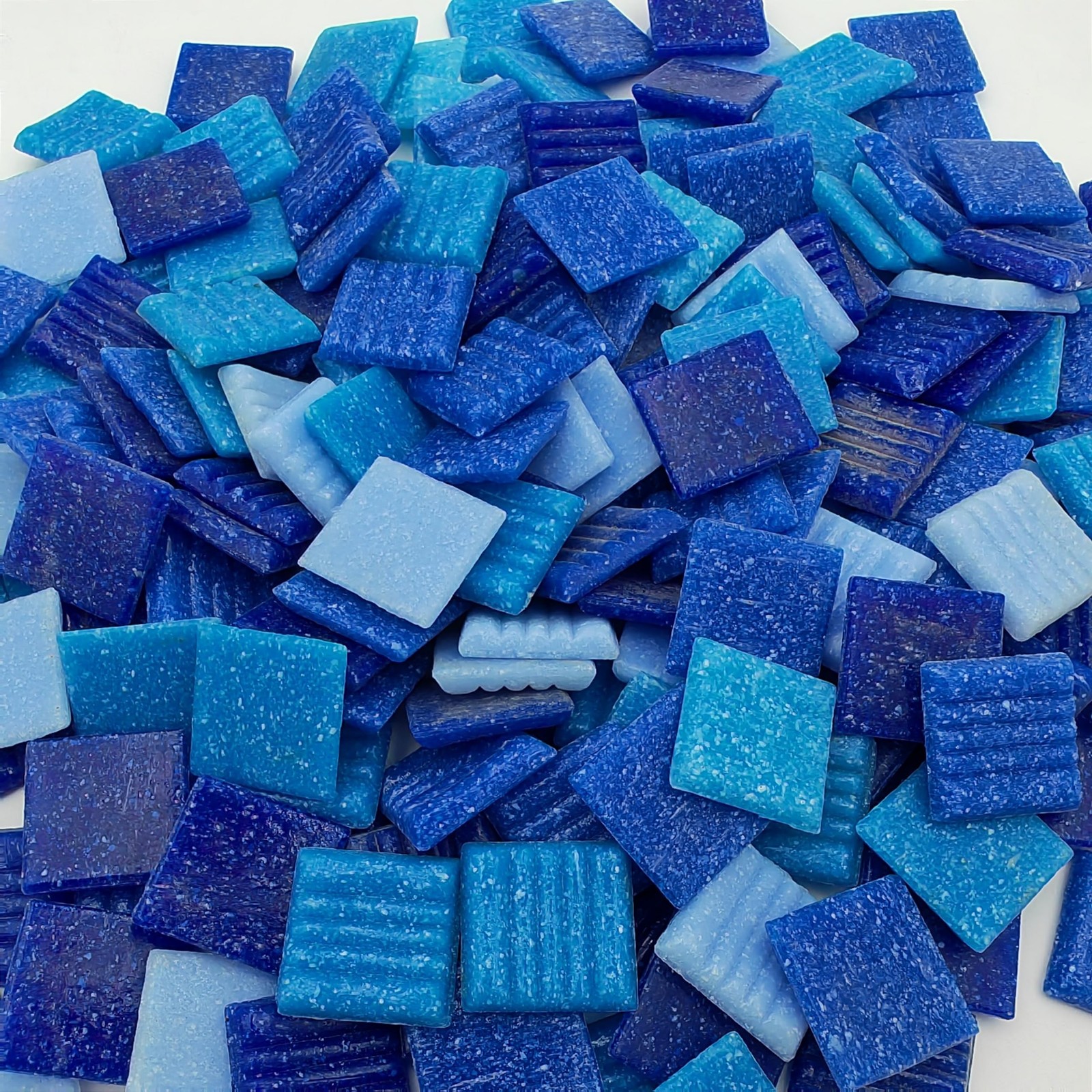 1.1LB Quartz Mosaic Tiles, 3/4″ Multi Color Mosaic Pieces Stones for DIY Mosa…