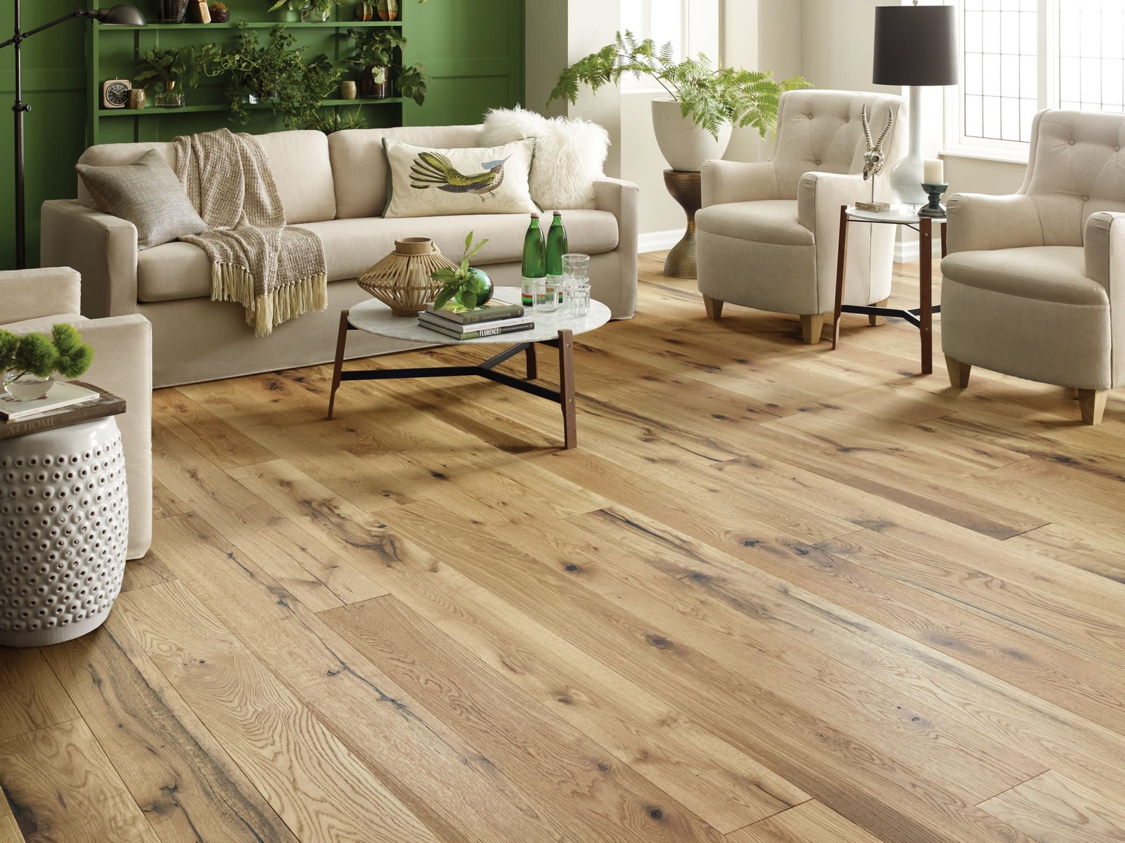 Shaw SW661 Reflections White Oak 7″W Wire Brushed Engineered – Timber