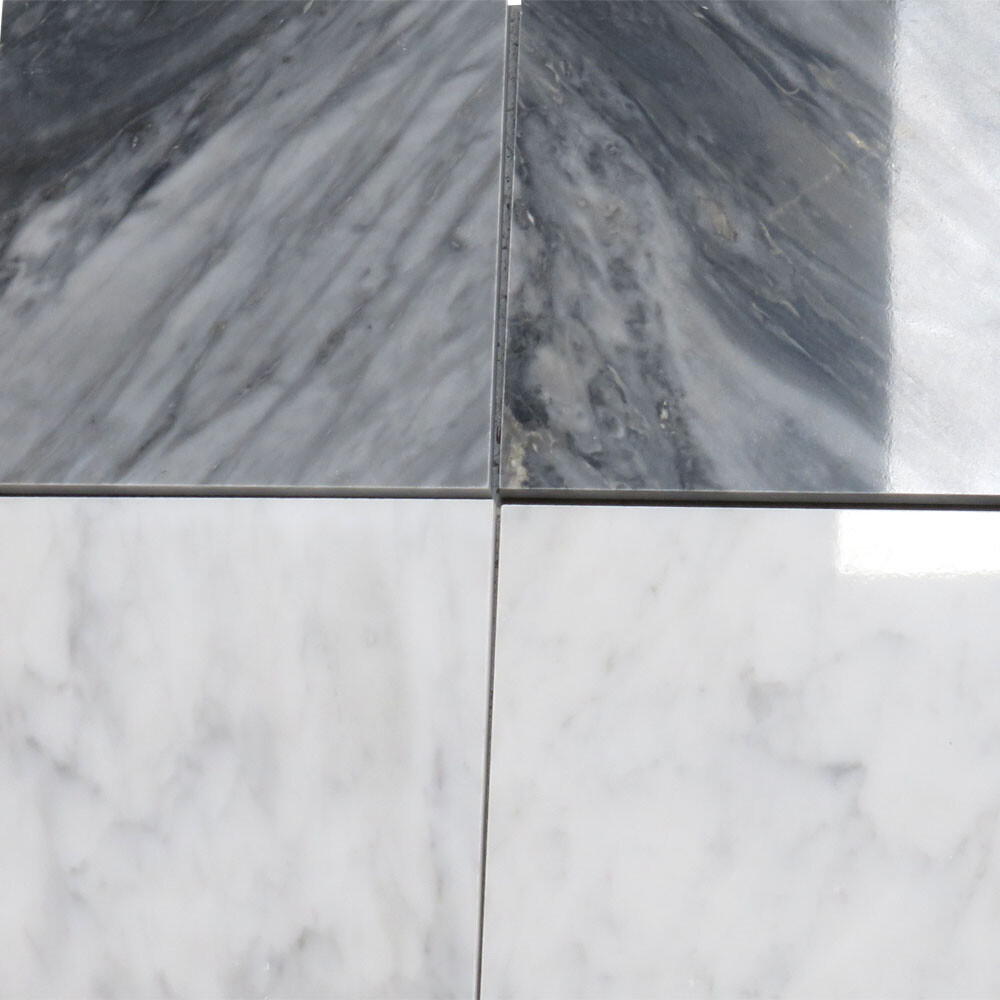 C42P 6×6 Carrara Tile Venato Bianco White Marble Polished Wall & Floor