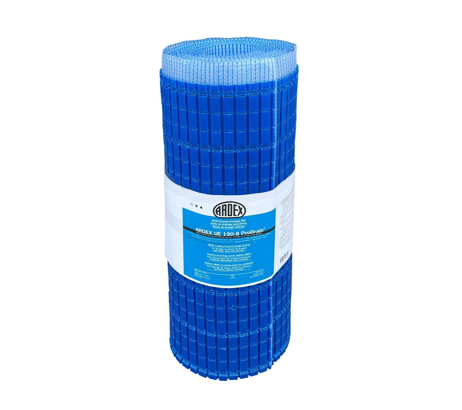 Ardex UE 190-8 ProDrain Drainage Membrane 108 Sq Ft Roll – Drainage System Mat