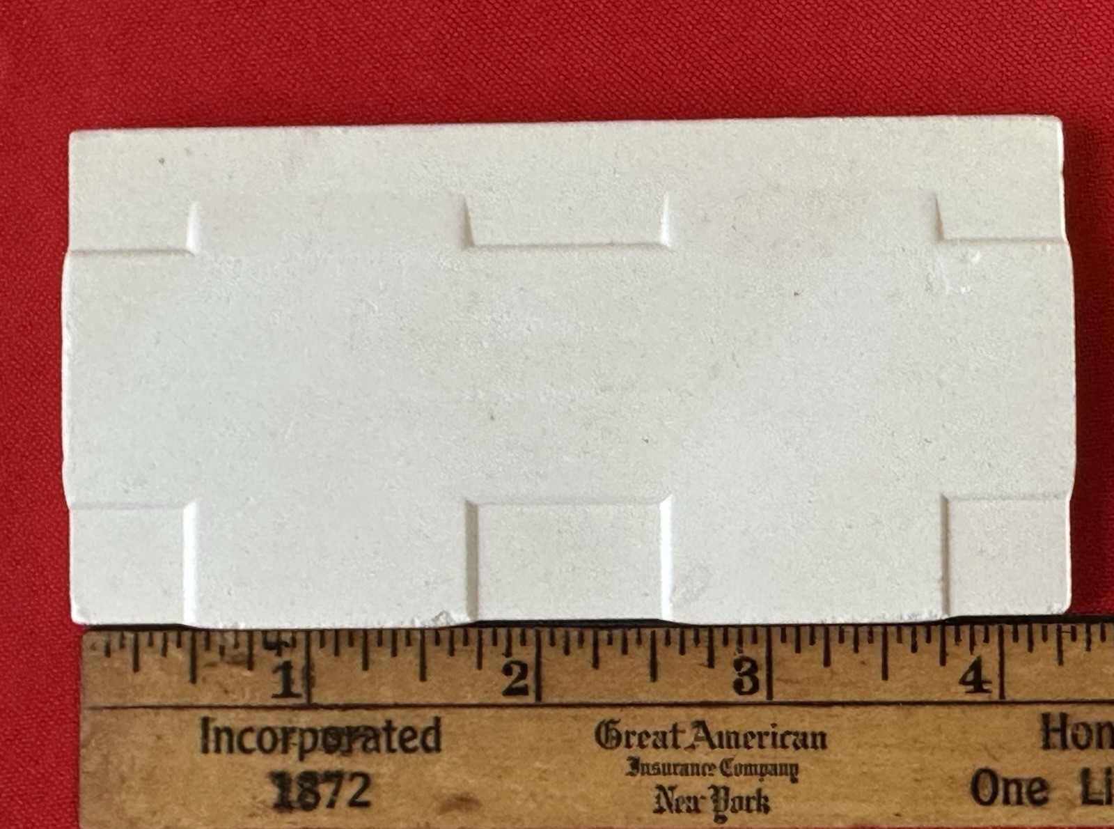 1 pc. Persian Pink: 2-1/8″ X 4-1/4″ Glossy Bullnose Ceramic Tile by Oxford Co.