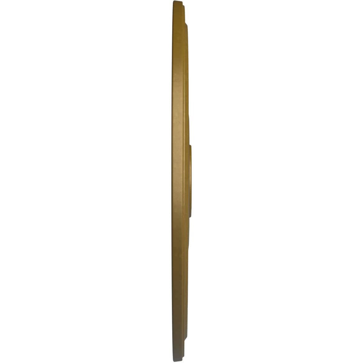 Ekena Millwork CM24DIGLS Diane 24″OD x 3 5/8″ID x 1 1/4″P, Hand-Painted Gold