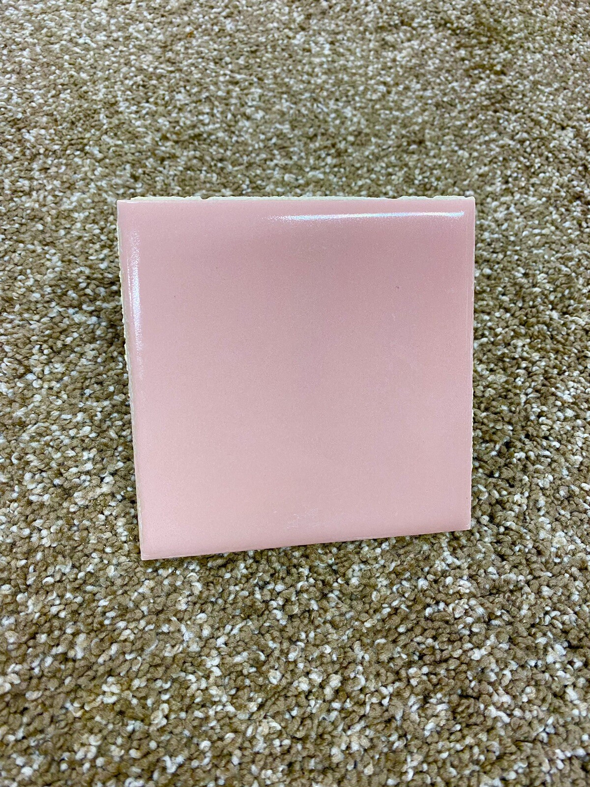 Stylon Venetian Pink 4.25×4.25 inch Vintage Ceramic Tile