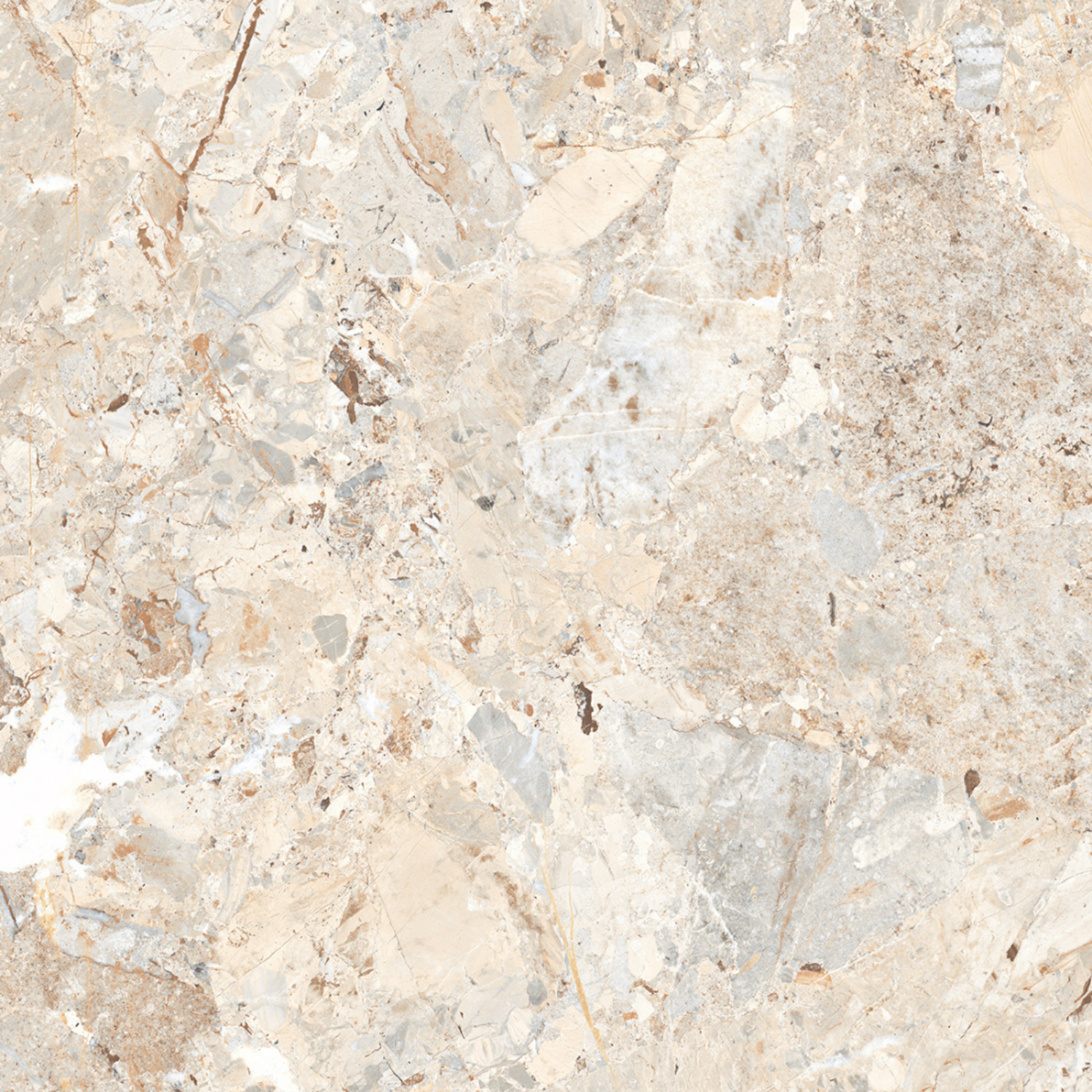 My Luxury Flooring MK GLOSSY Quantic Crema Porcelain Tiles – 24×48 In Warm Tile