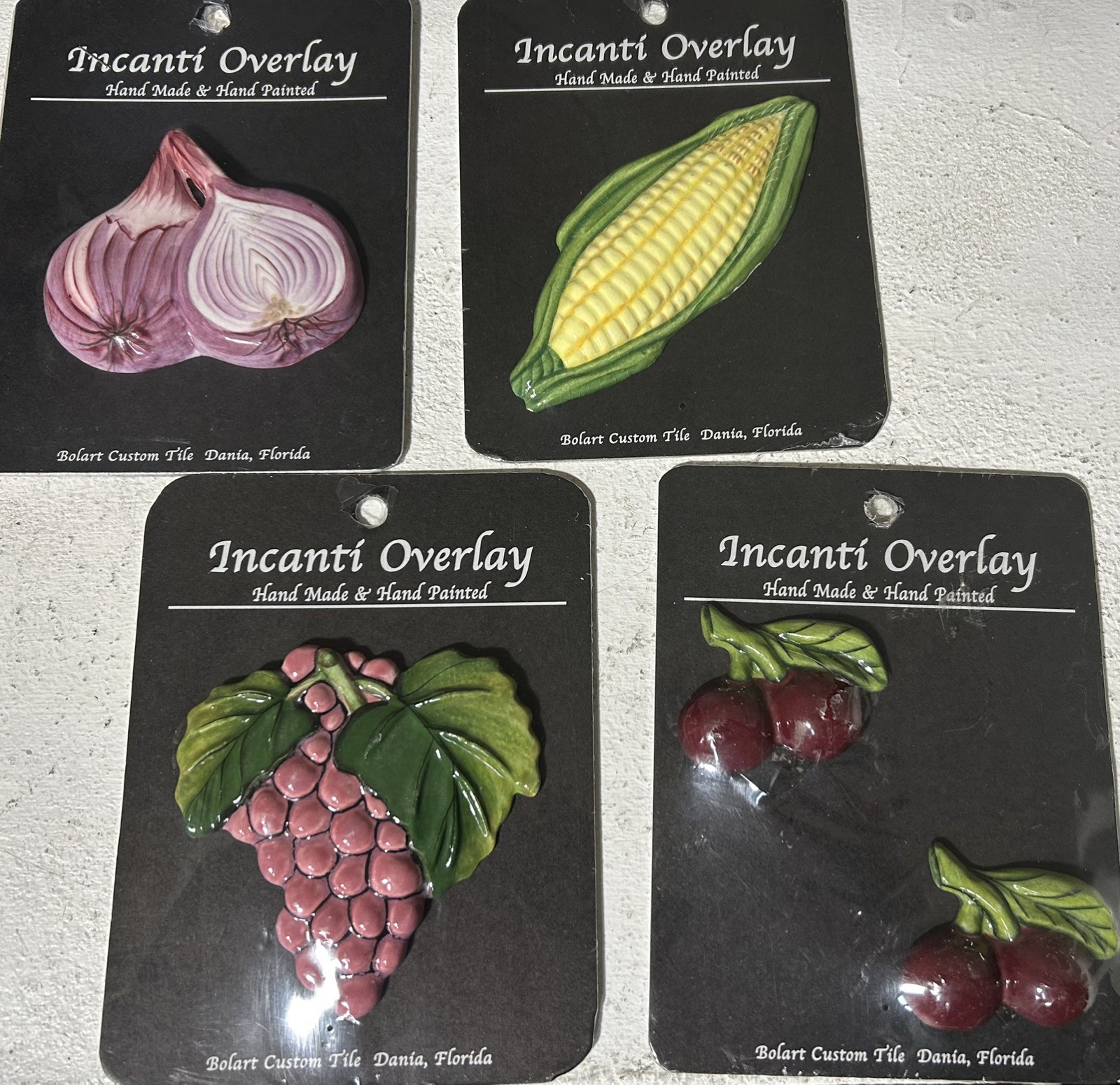 Incanti Tiles Overlay Lot of 4 Brand New