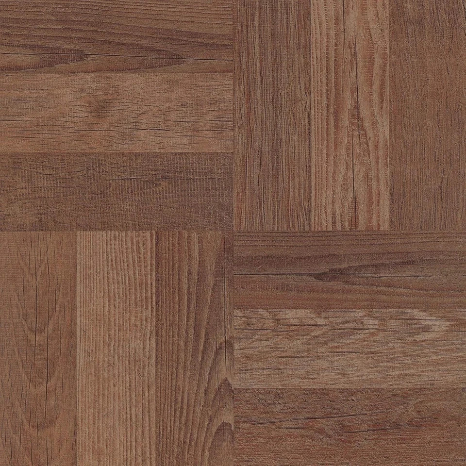Brown Wood Look Peel & Stick Floor Tiles 12×12 Waterproof Easy Install