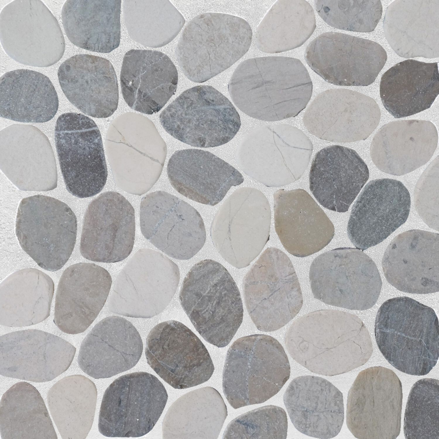 Cloud Sliced Pebble Mosaic Wall & Floor Tile ($10.48/SqFt)