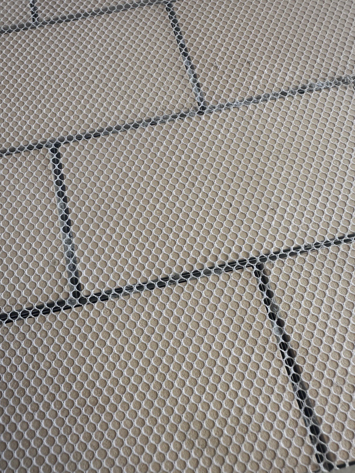 3×6 Inch Aluminum Mosaic On Ceramic Tile Backing Mesh Mounted Kitchen Backsplash