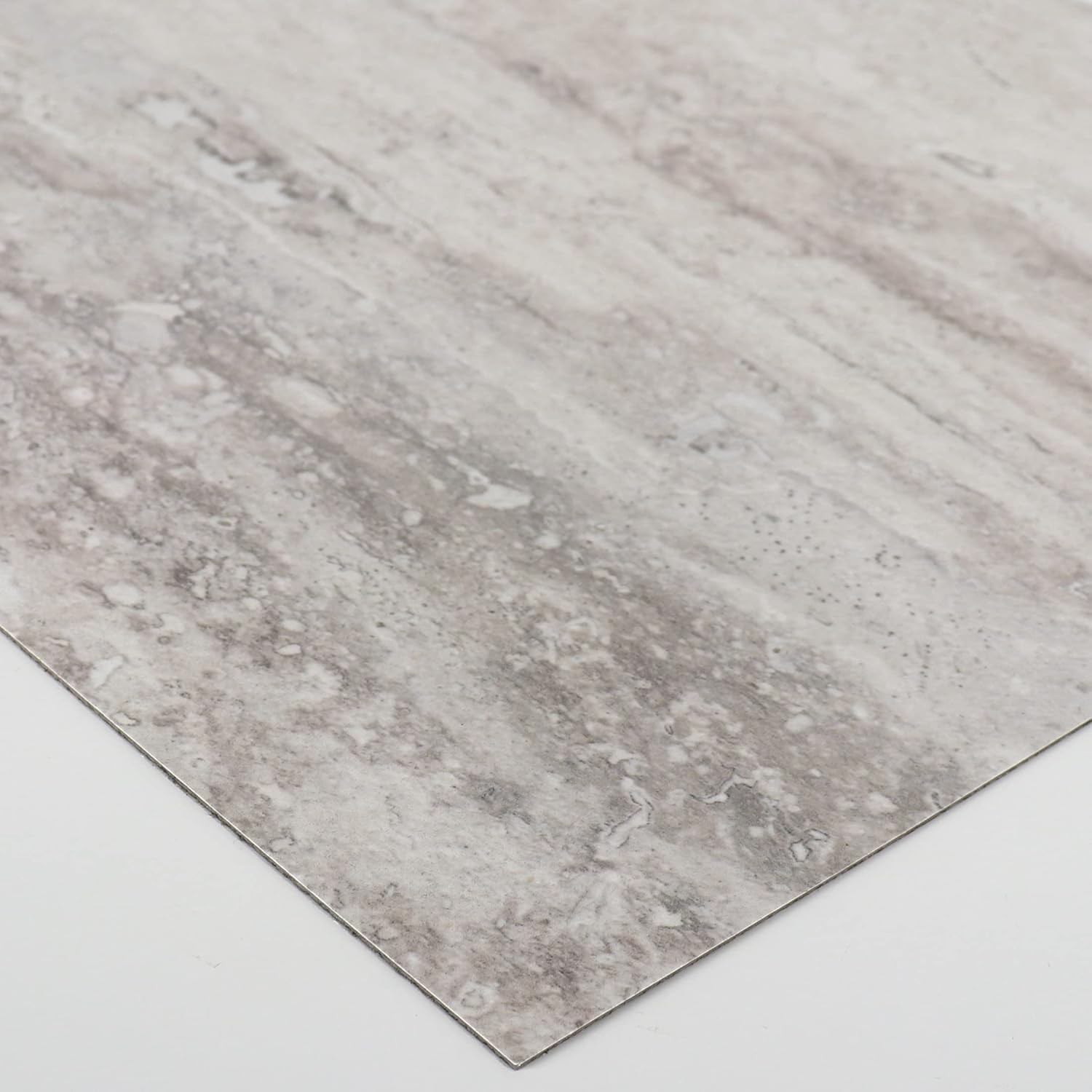 Waterproof Peel and Stick Floor Tile 12″X12″ Speckled Stone Vinyl Flooring Bathr