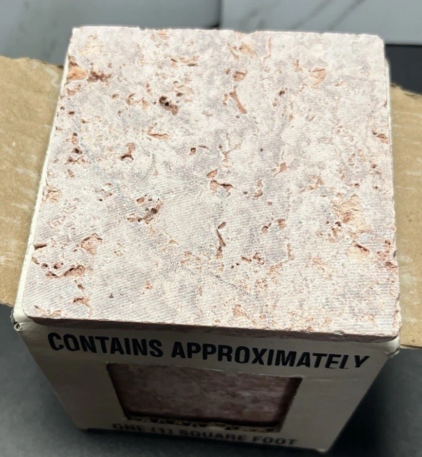 Rosso Marble 4×4 Tile Lot of 5 – Natural Stone – Repair Pieces