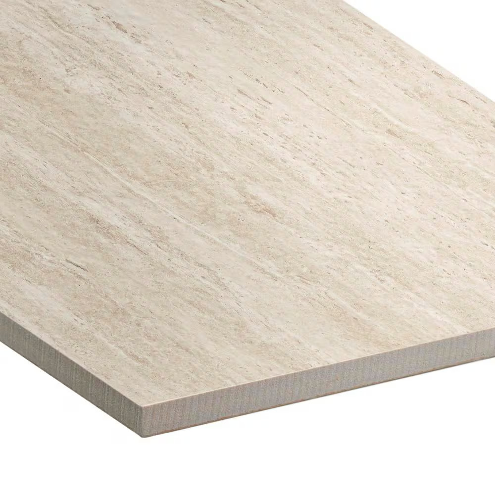 Impero Travertine 24 In. X 24 In. X 0.75 in Marble Look Porcelain Paver (Case of