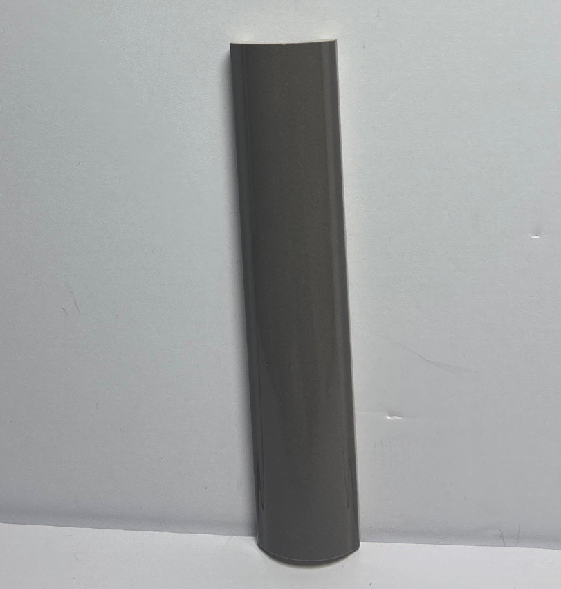 Allen + Roth 12 Pack Charcoal Ceramic Half Round Tile 0857827 1.2 x 6 in 3 Boxes