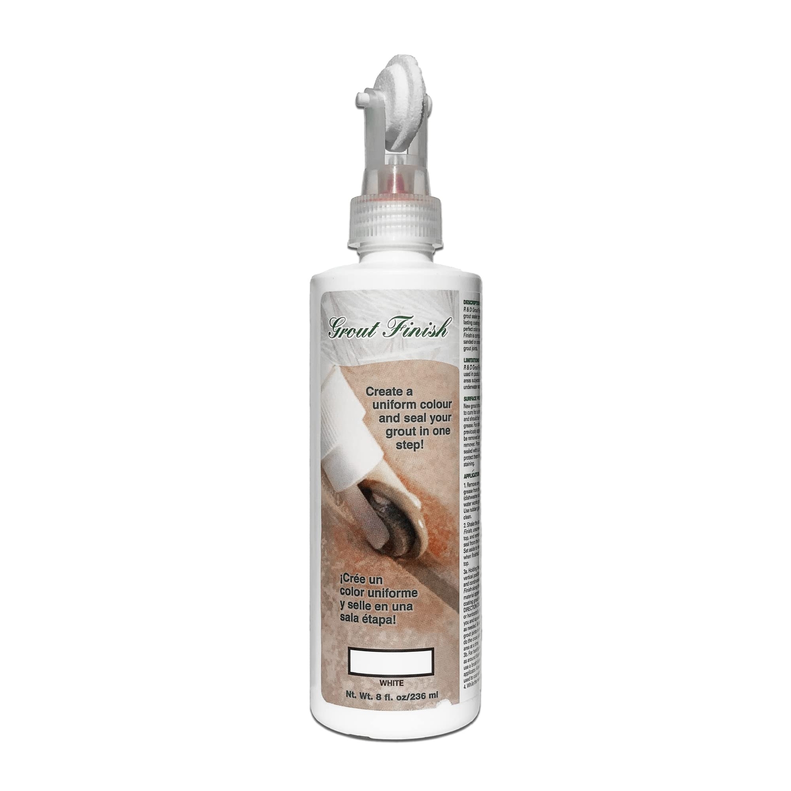 Grout Finish – Prevents Stains, Creates Easy to Clean Grout-8 OZ Bottle