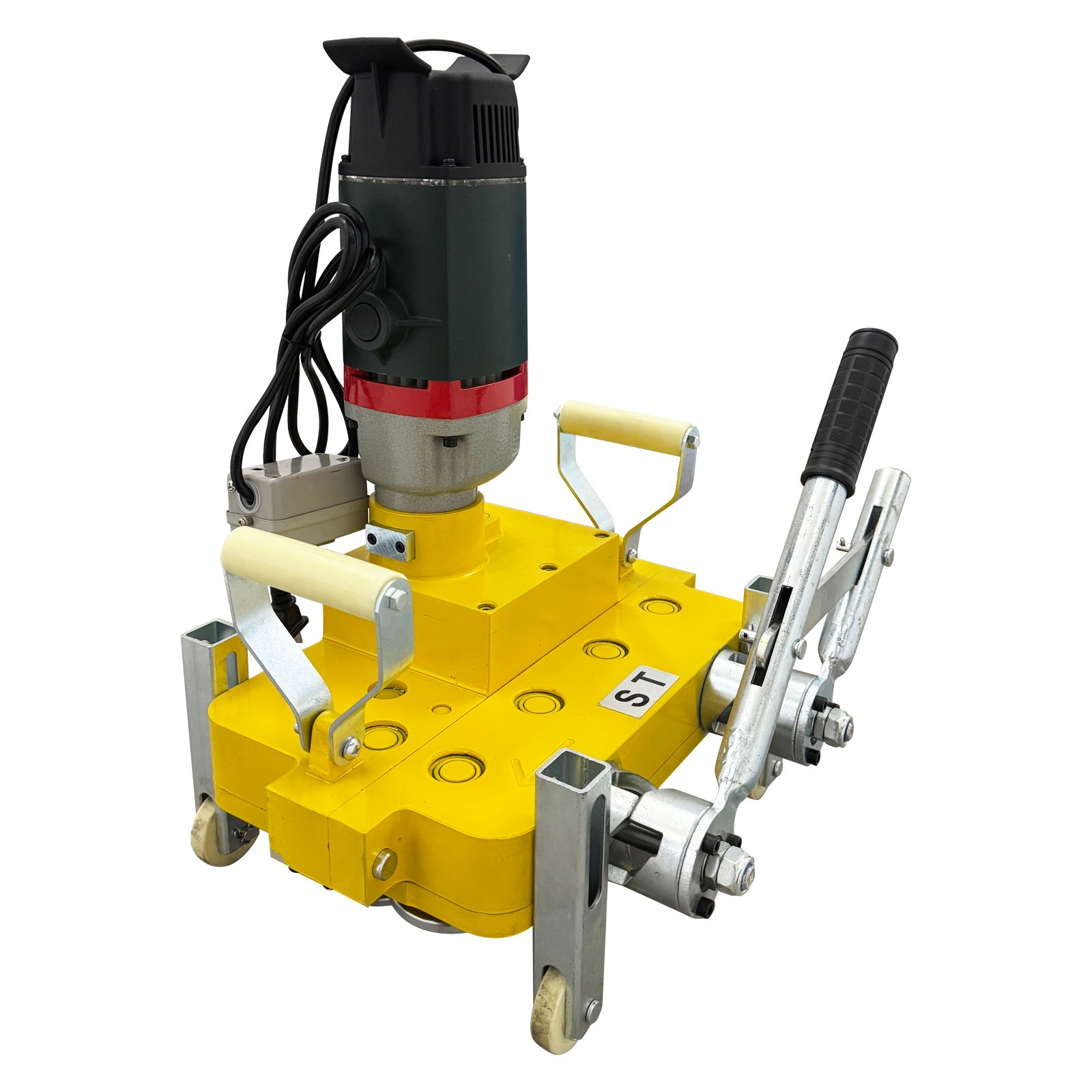 220V 1PH 2.4KW Metal Roof Roll Forming Machine Colored Steel Tile Seamer