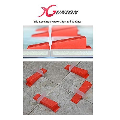 Tile Leveling System Clips 400 Pcs 1mm Spacers for Floor Wall Tile Installation