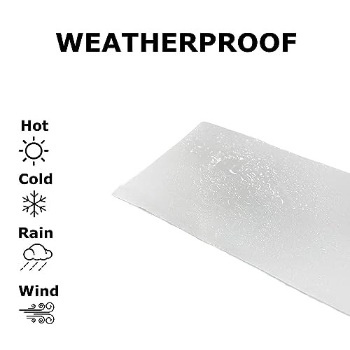 RV Roof Tape, 3″ x 50′ White – UV-Resistant Camper Roof Sealant, Stops Leaks –