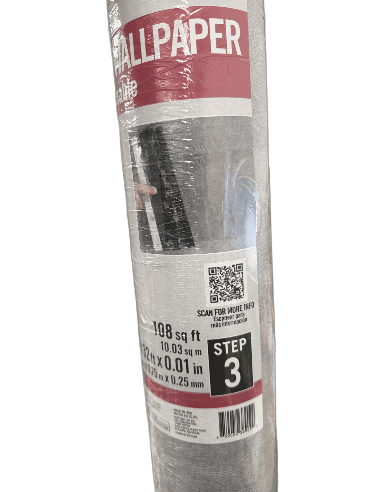 Everbilt Watershield Shower System 3.25 ft.x32 ft.x0.01″ Wallpaper Waterproofing