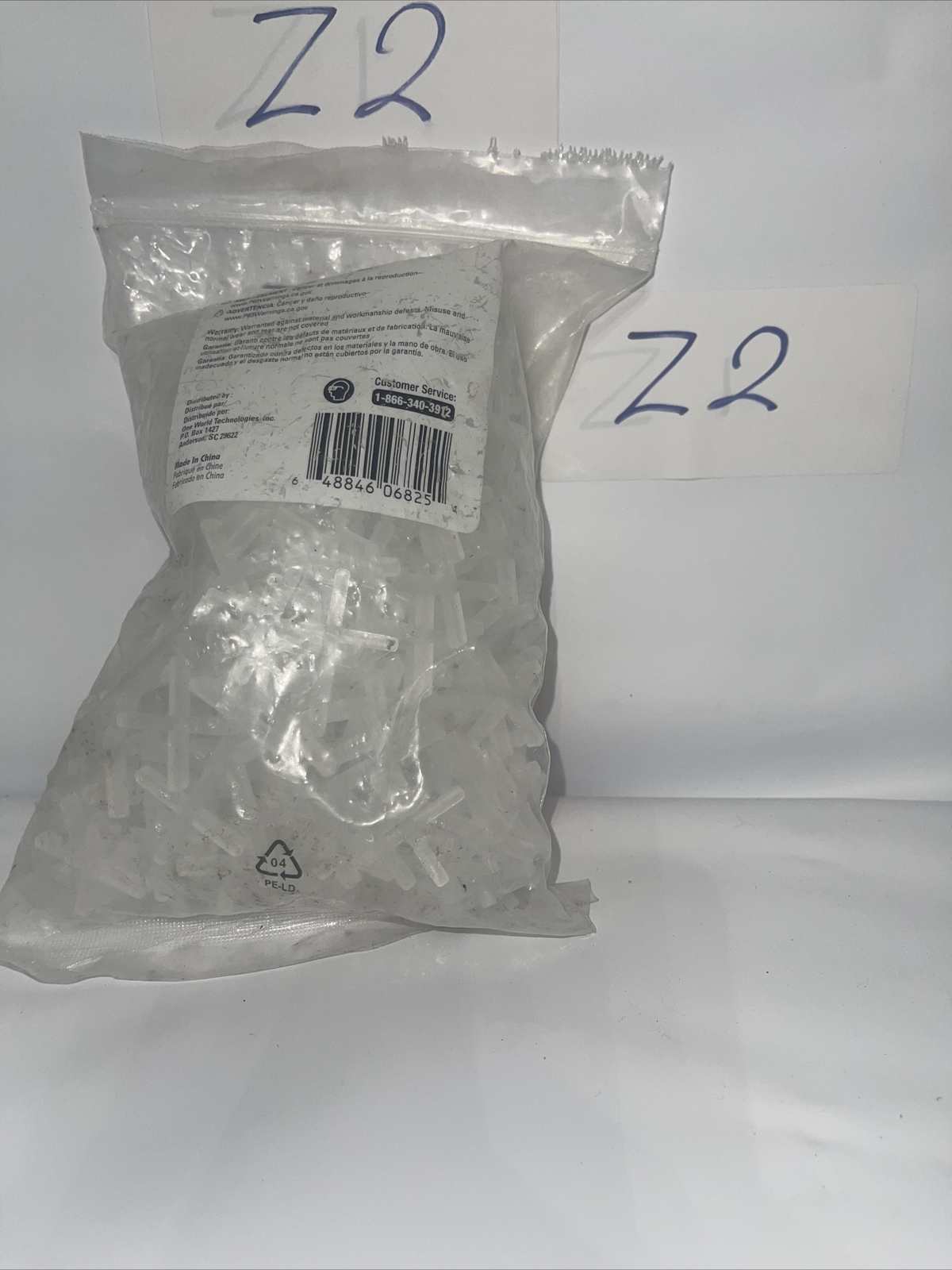 1/8 Inches Tile Spacers for Spacing of Floor or Walls, 1000 PCS