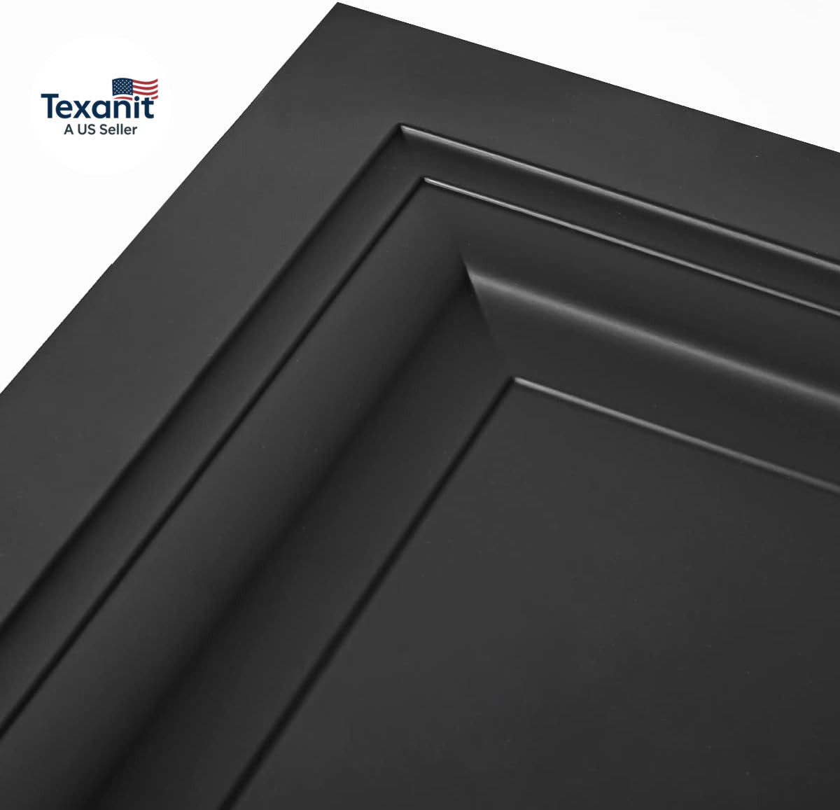24-Pack Square Drop Ceiling Tile 2Ft X 2Ft in Black, PVC Ceiling Panel 24 X 24In