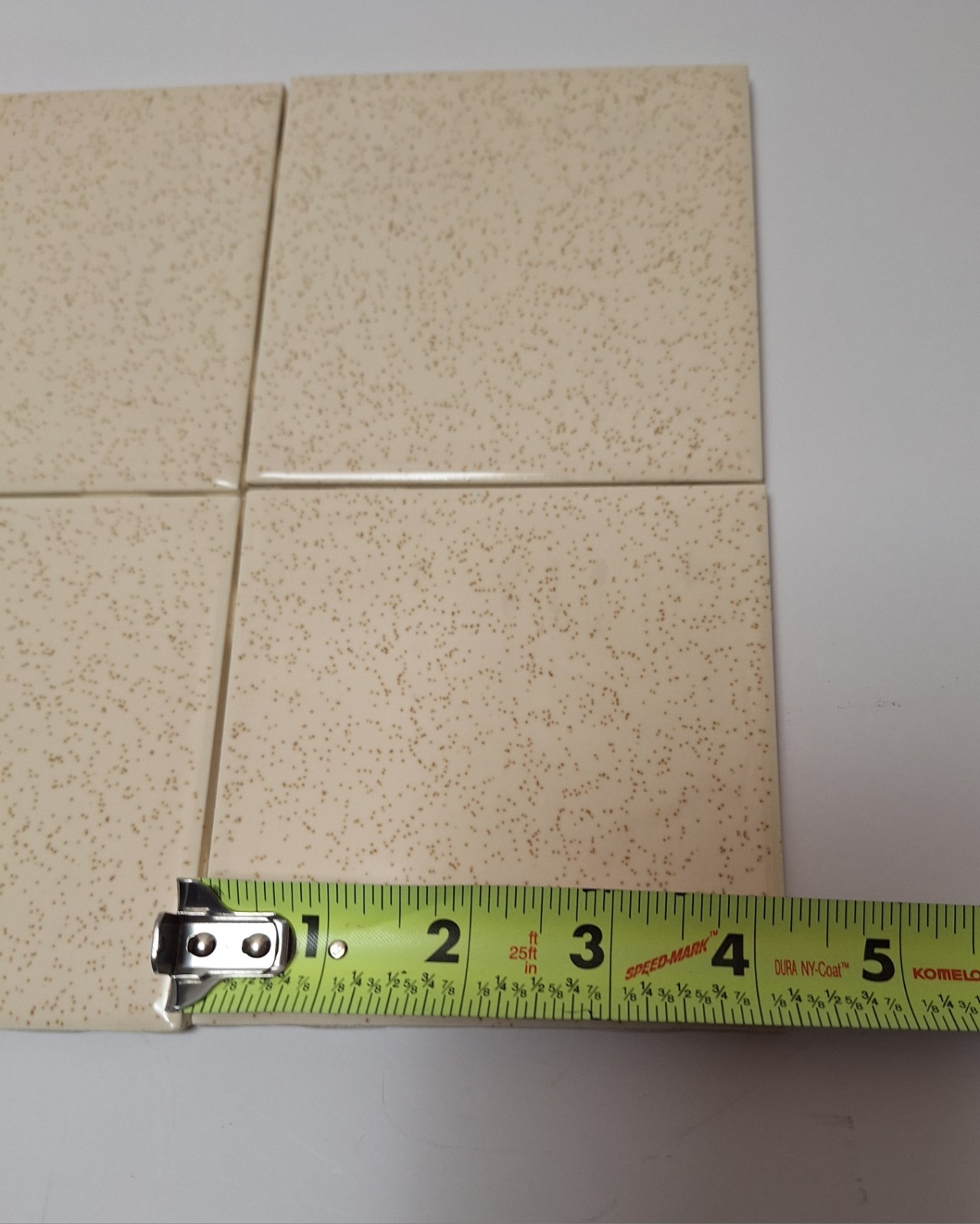 10 VTG American Olean 4-1/4″ Tile Buckwheat Glossy 46 PLN 0046441P Shade T USA