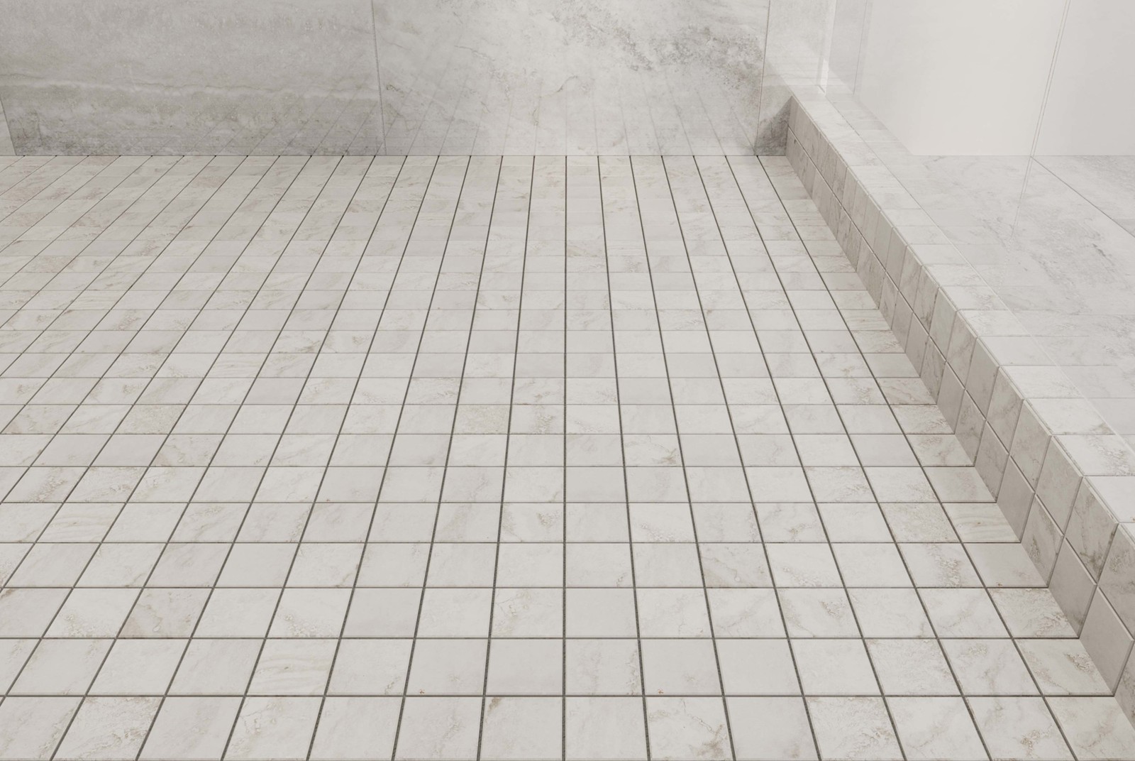 Cruz Bay Studio MKT61162 Tufo – 12″ x 12″ Square Floor and Wall – White