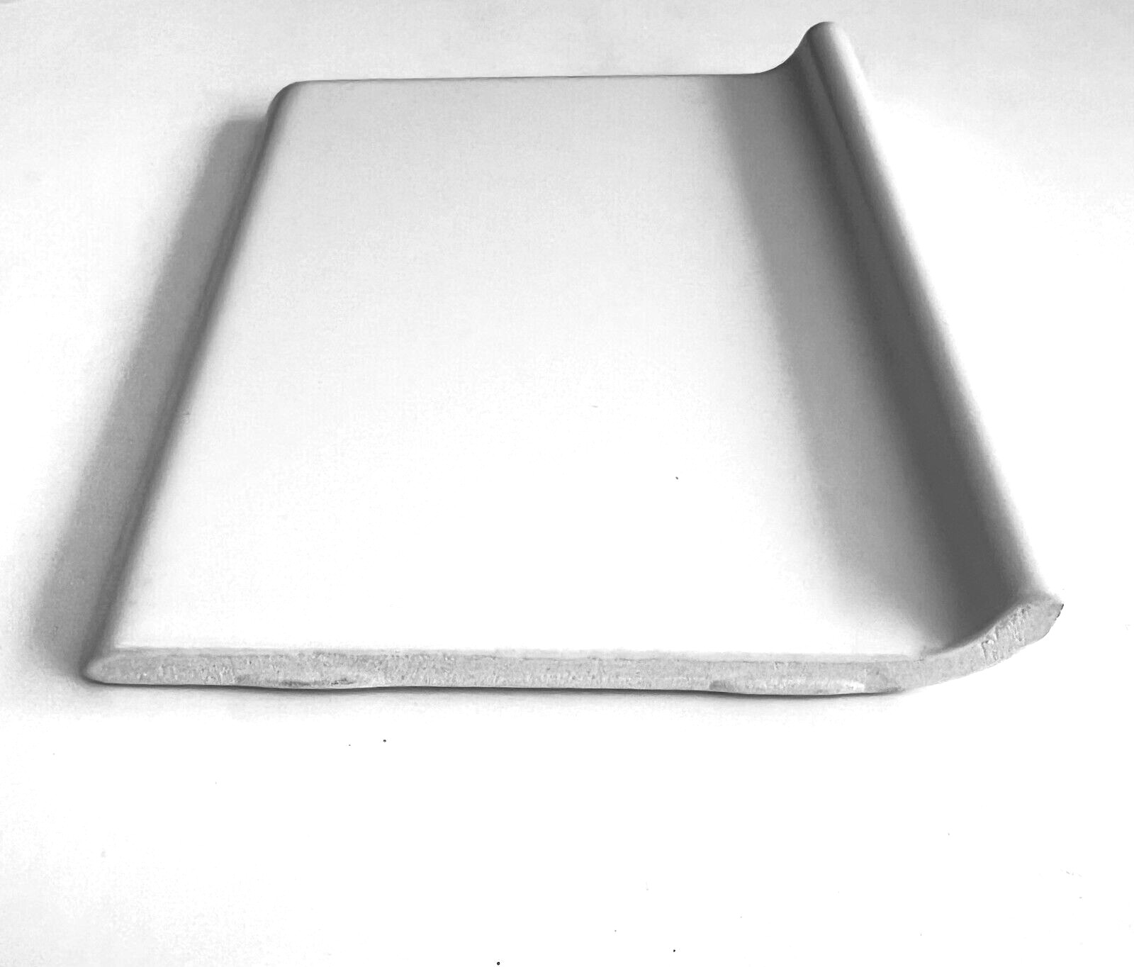 4×6 Arctic White Matte 0790 Ceramic Tile Sanitary Cove Base Wall Floor Trim